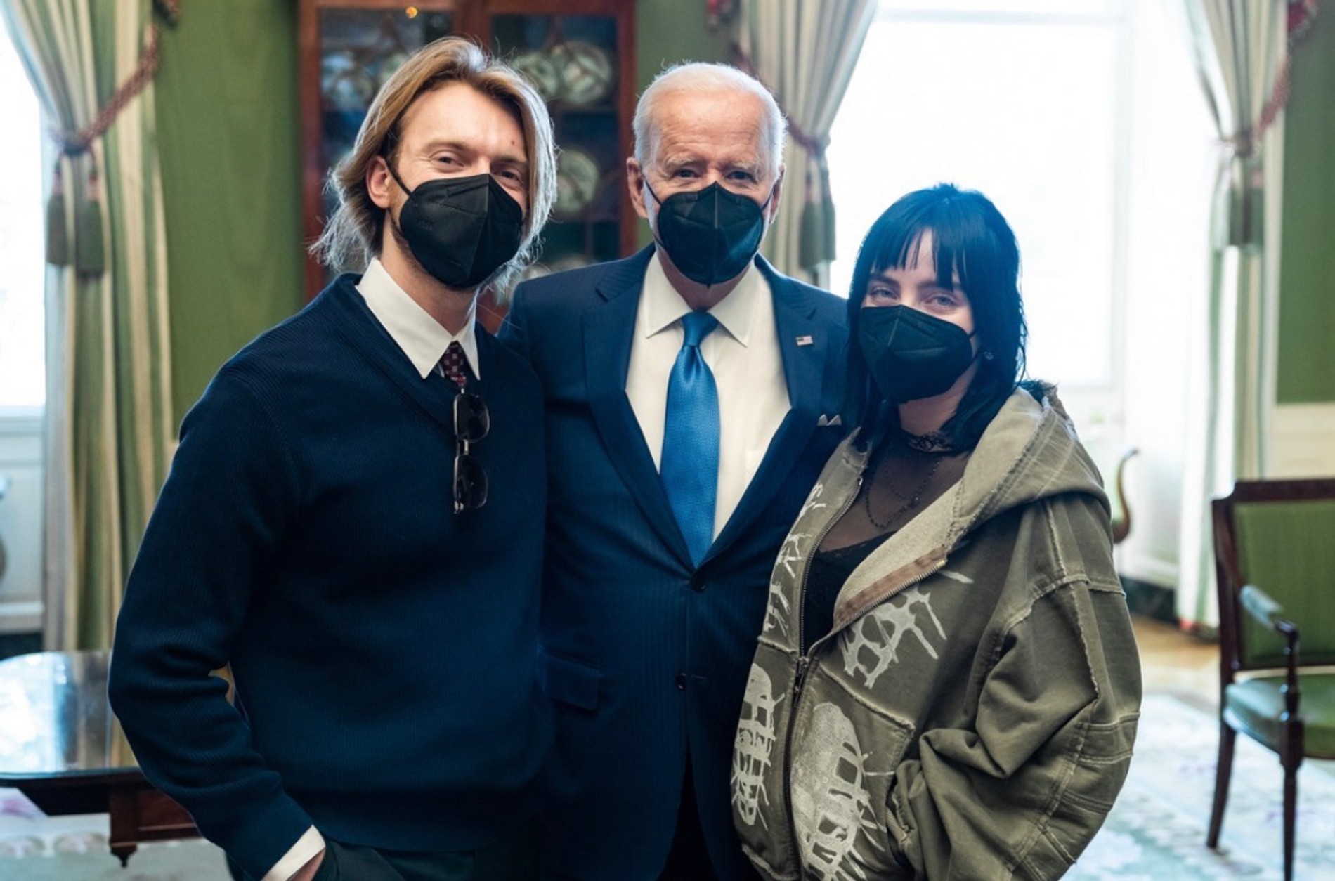 Billie Eilish Joe Biden