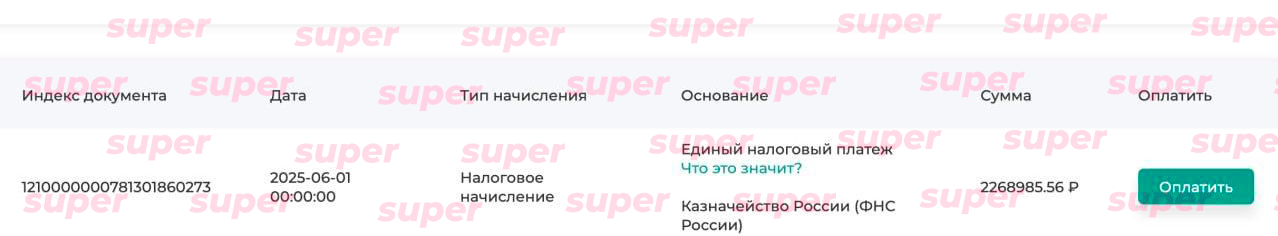 Скриншот: gosnalogi