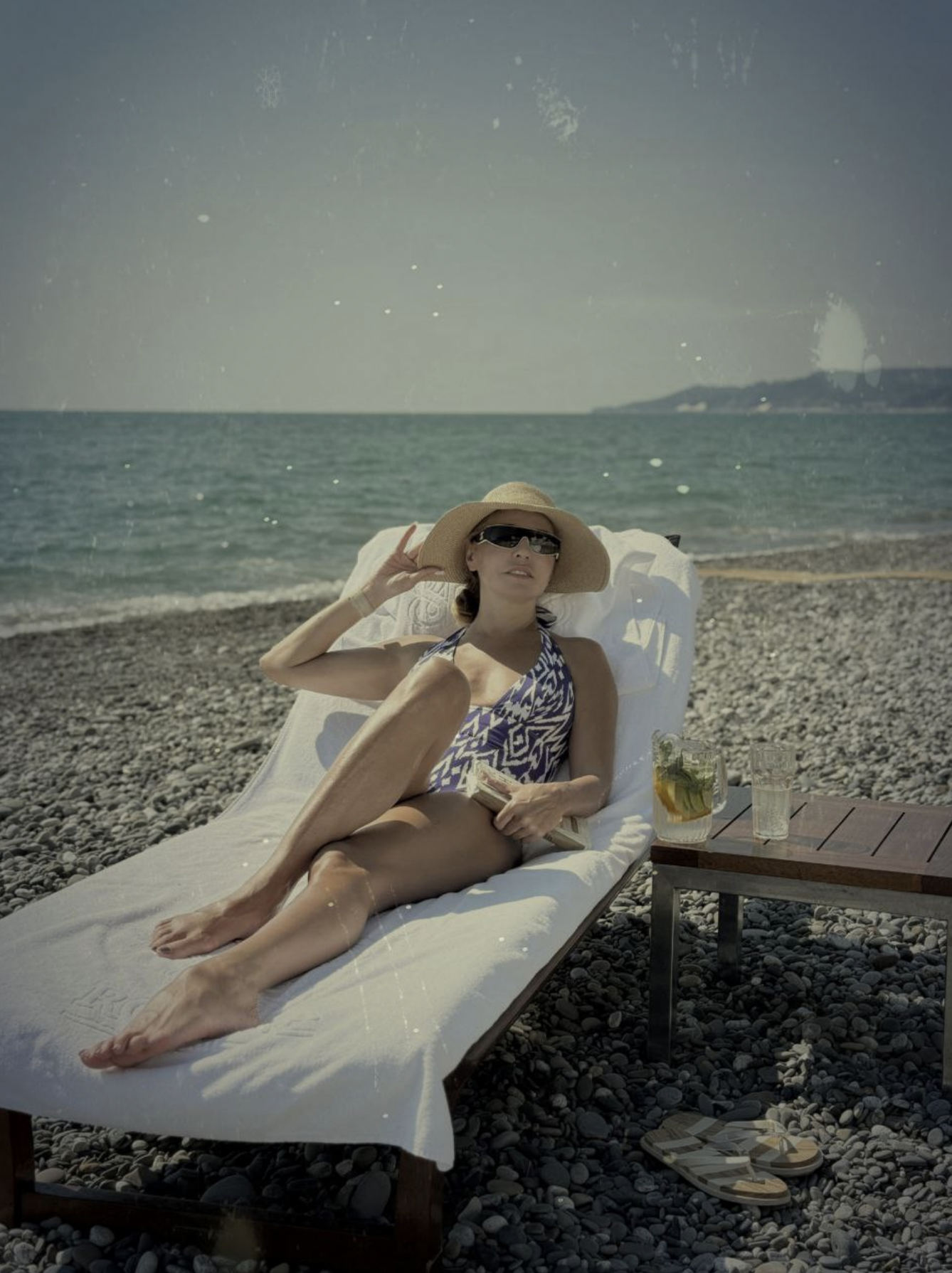 Татьяна Навка на пляже в Сочи. Фото: Инстаграм (запрещён в РФ) Татьяны Навки