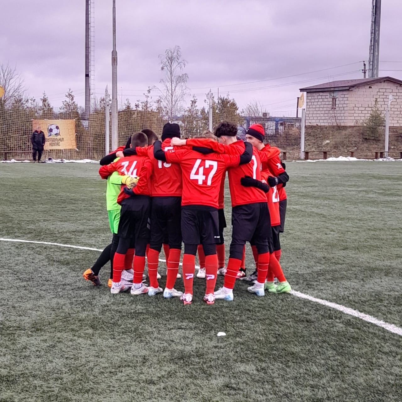 Сын Кирилла Емельянова Степан на футбольном поле. Фото: соцсети Степана