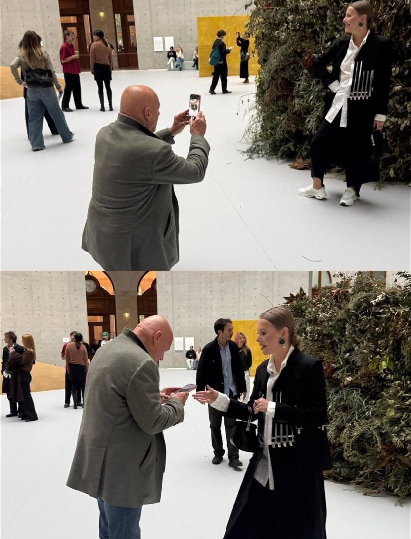 Ксения Собчак и Владимир Познер. Фото: Instagram (Запрещён в РФ) @xenia_sobchak