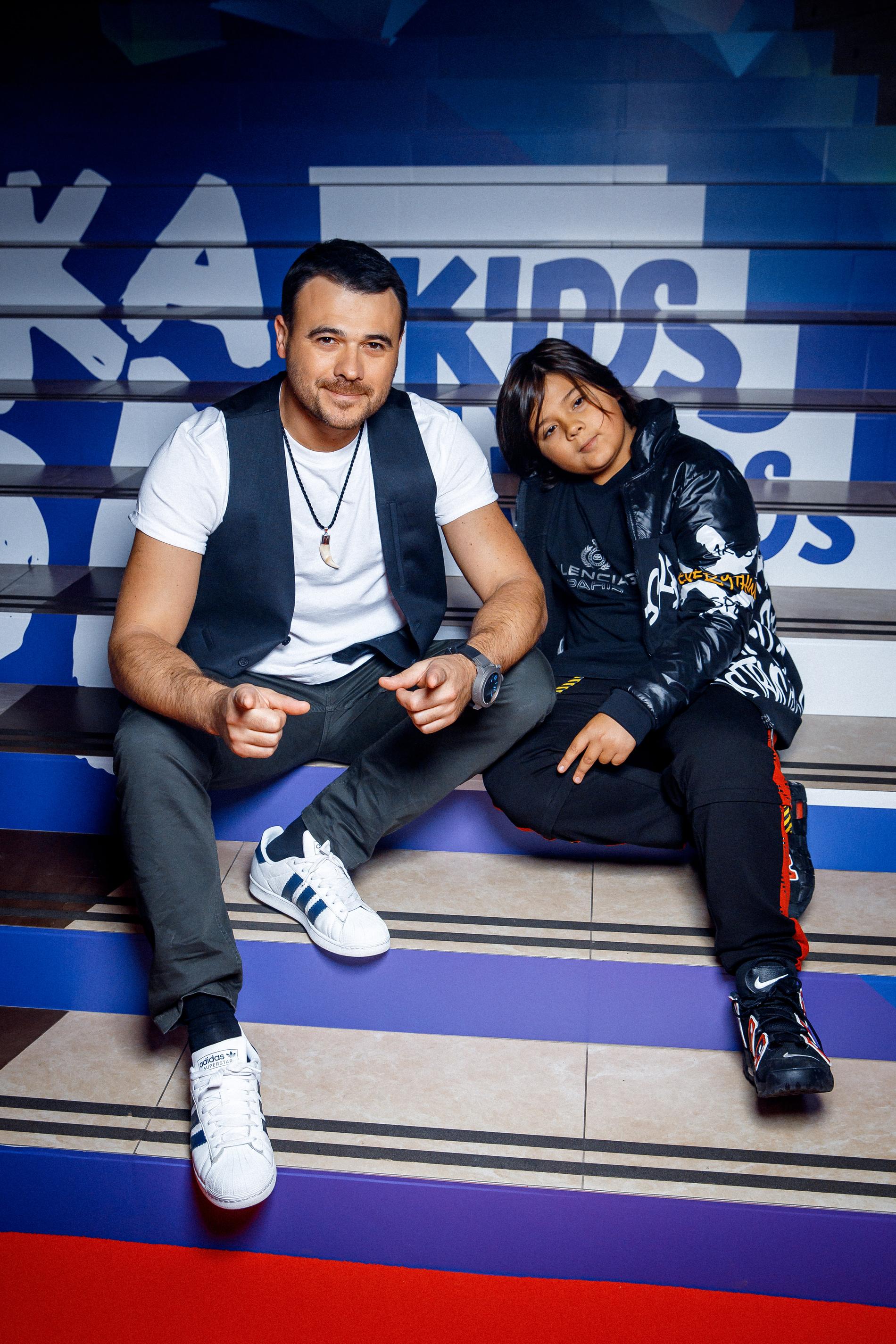 Эмин Агаларов с сыном Али