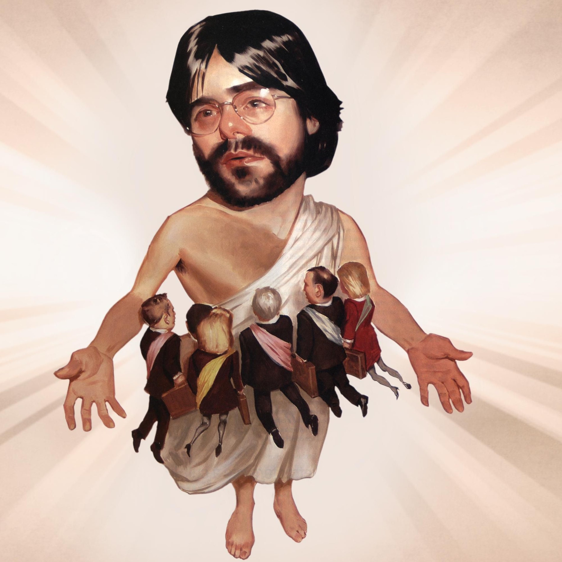 «Икона» Кита Раньера, которому поклонялись участницы секты. Фото из материалов дела