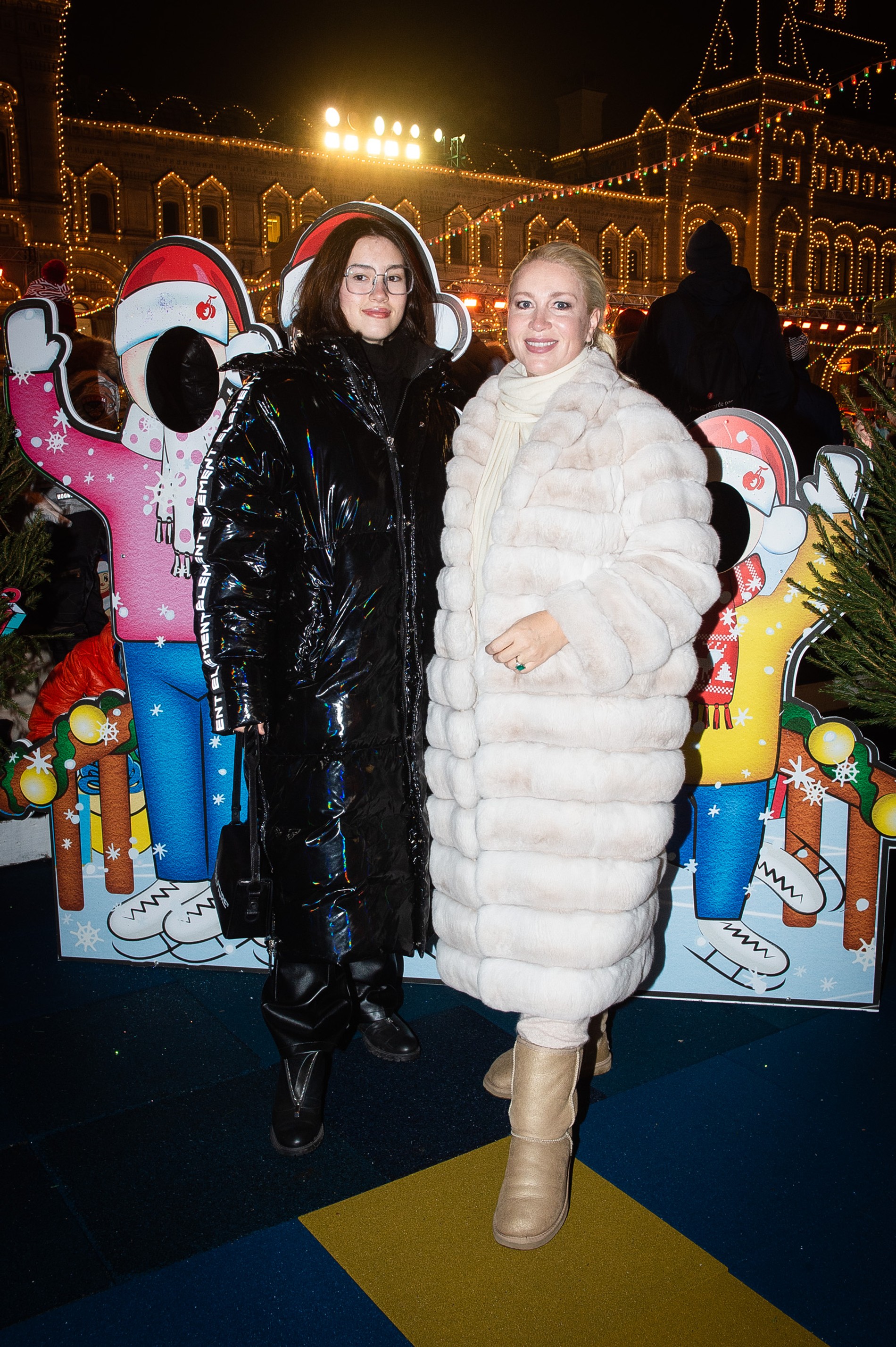 Екатерина Одинцова с дочерью Диной