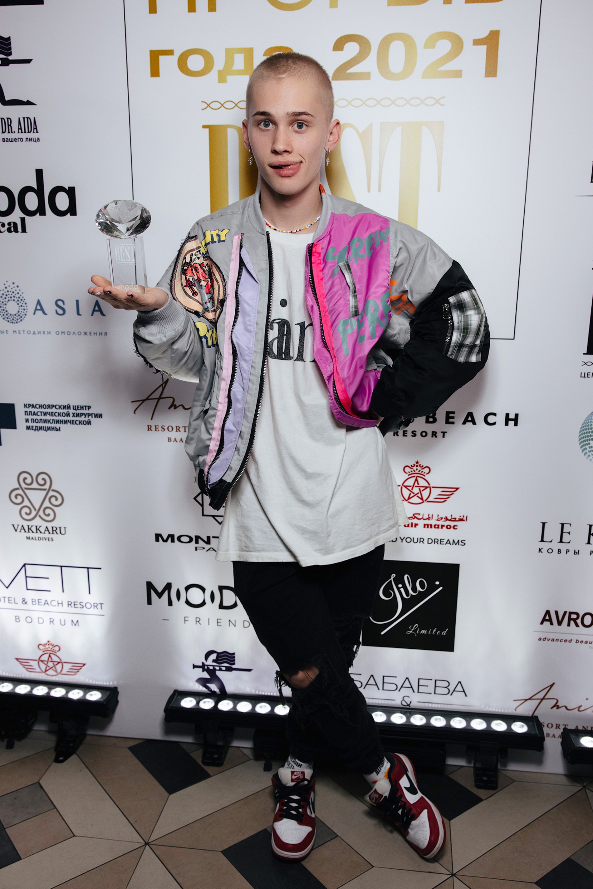 Даня Милохин
Победа в номинации «Трендсеттер года»