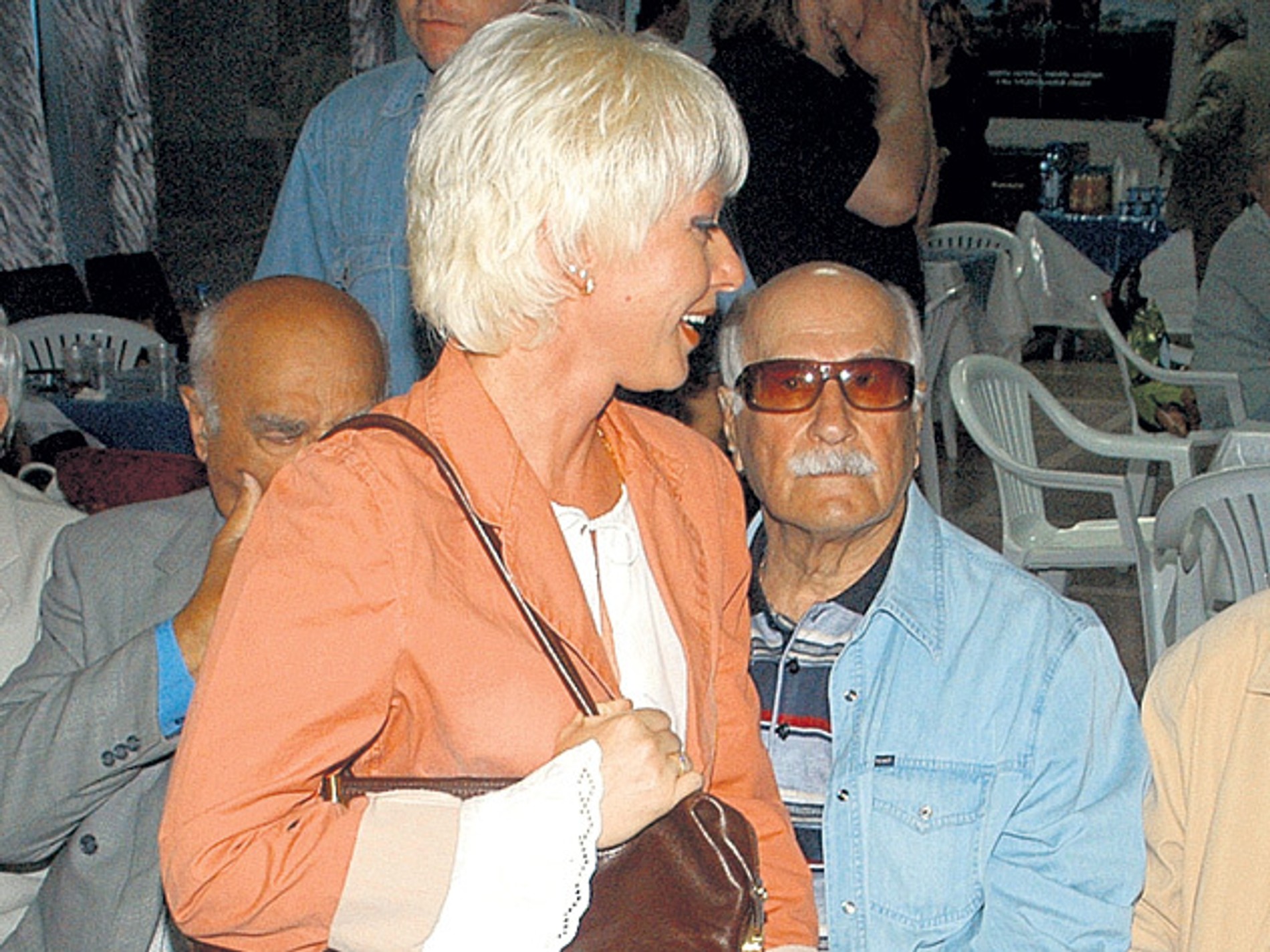 Эльмира Головина и Владимир Зельдин. Фото Павла Карманова/«Архив ЭГ»