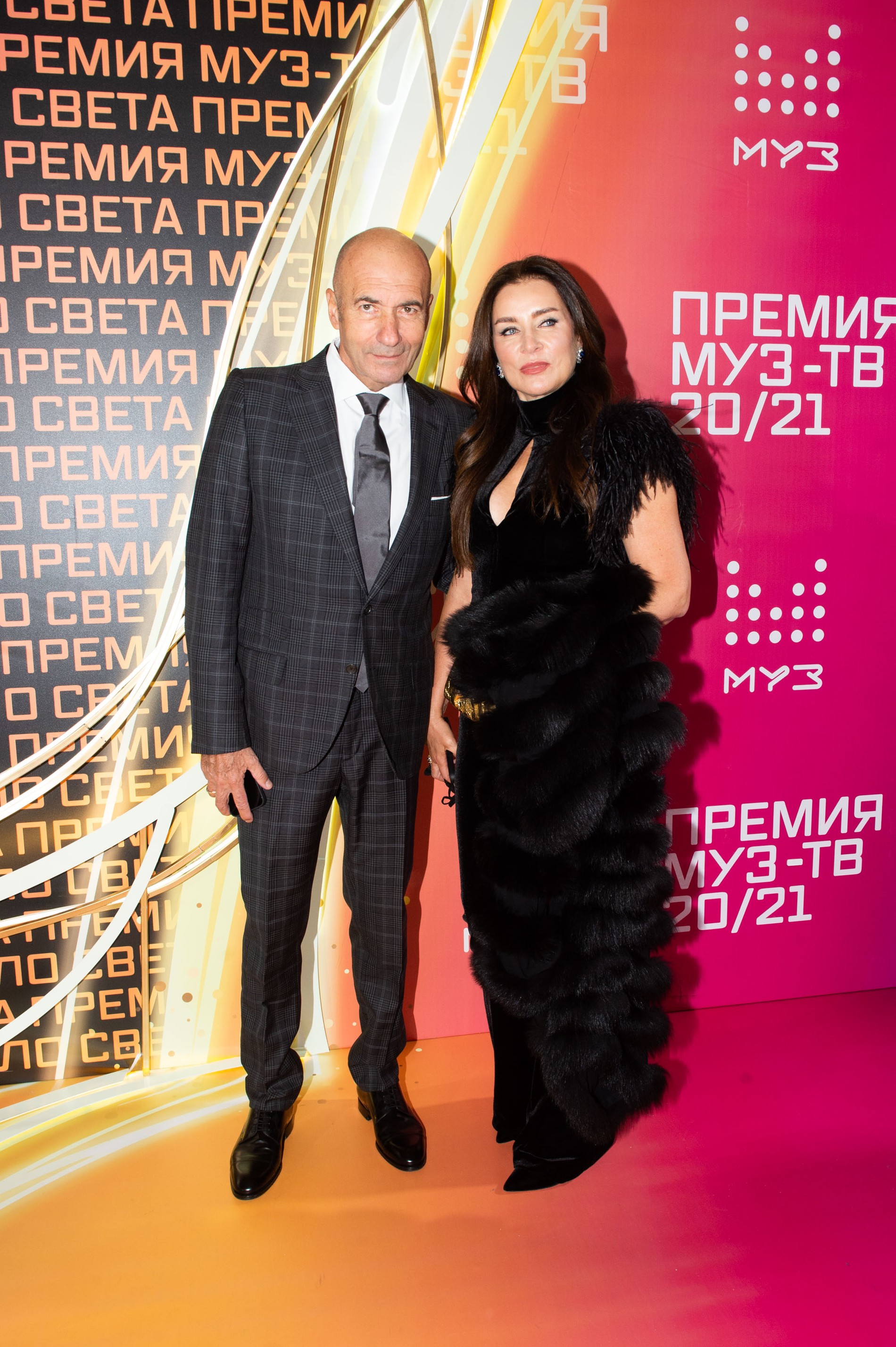 Игорь Крутой с женой Ольгой