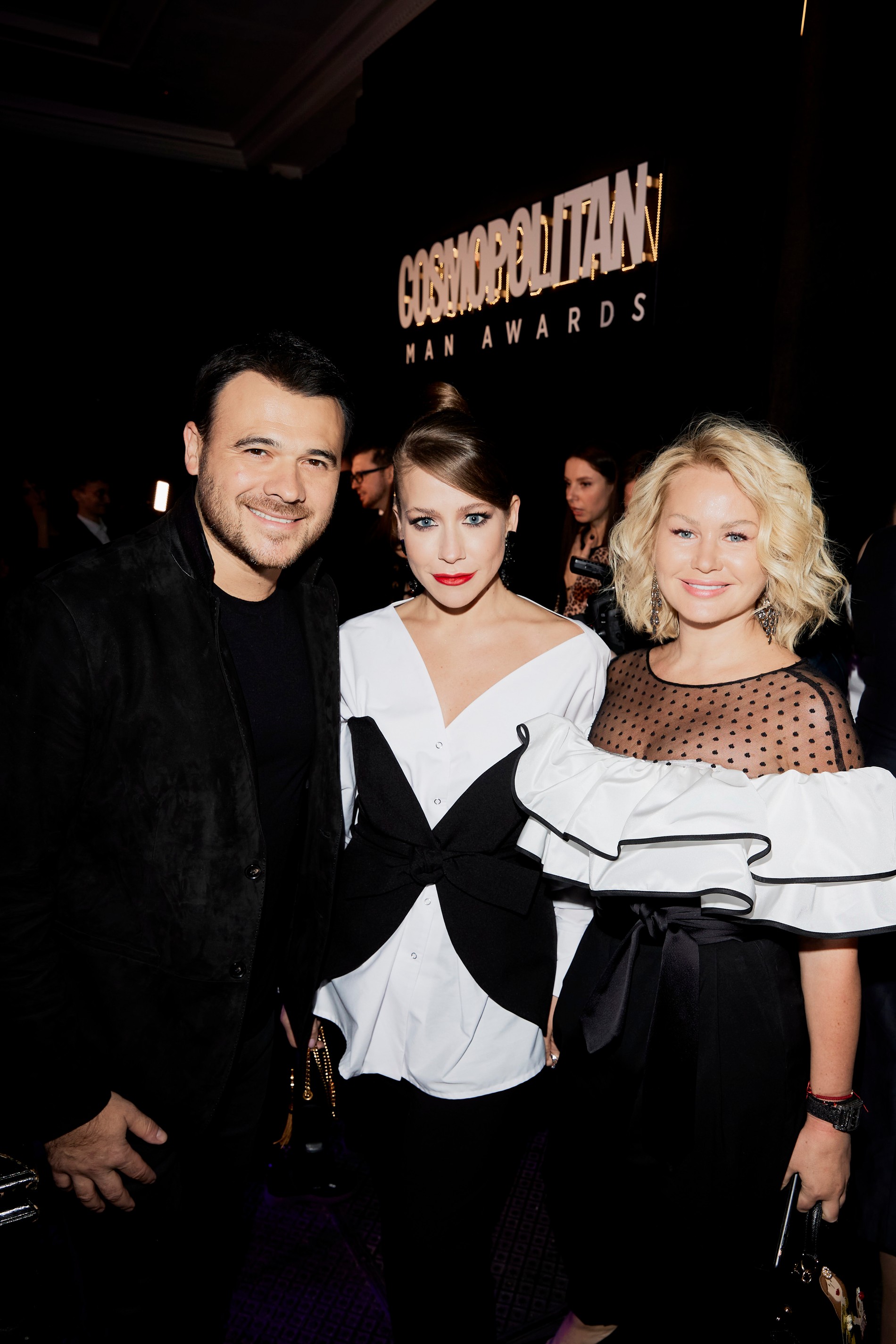 Эмин Агаларов, Юлия Барановская и Елена Боска