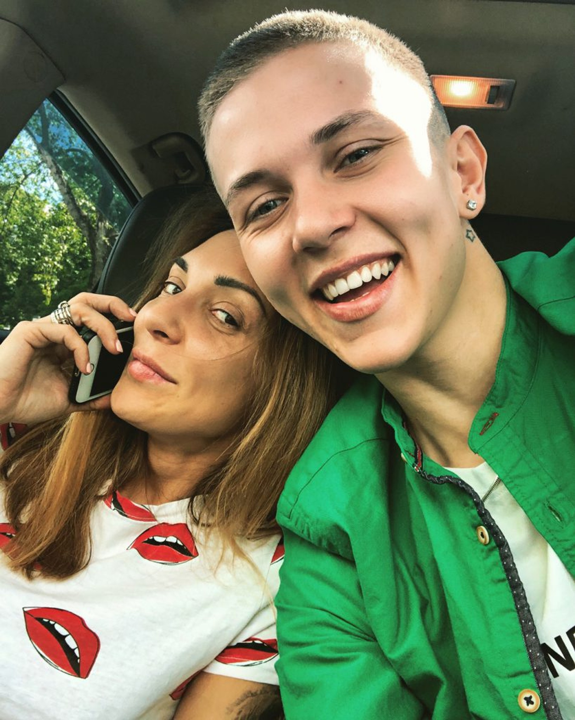 Ксения со своей бывшей девушкой Яной, фото: Инстаграм Милас