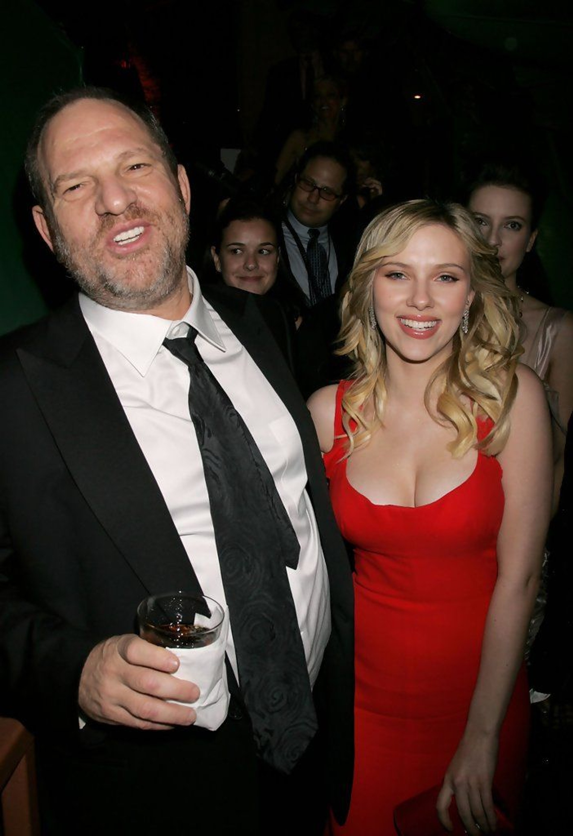 Скарлетт Йоханссон с Харви Вайнштейном, фото: Getty