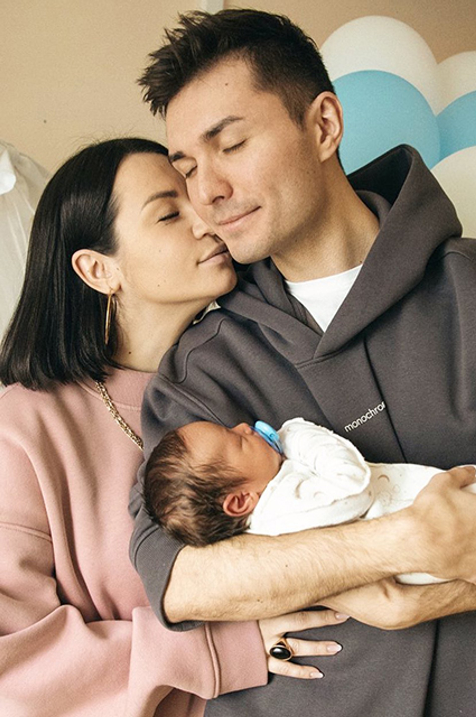 Ида Галич и Алан Басиев с сыном
фото: Инстаграм