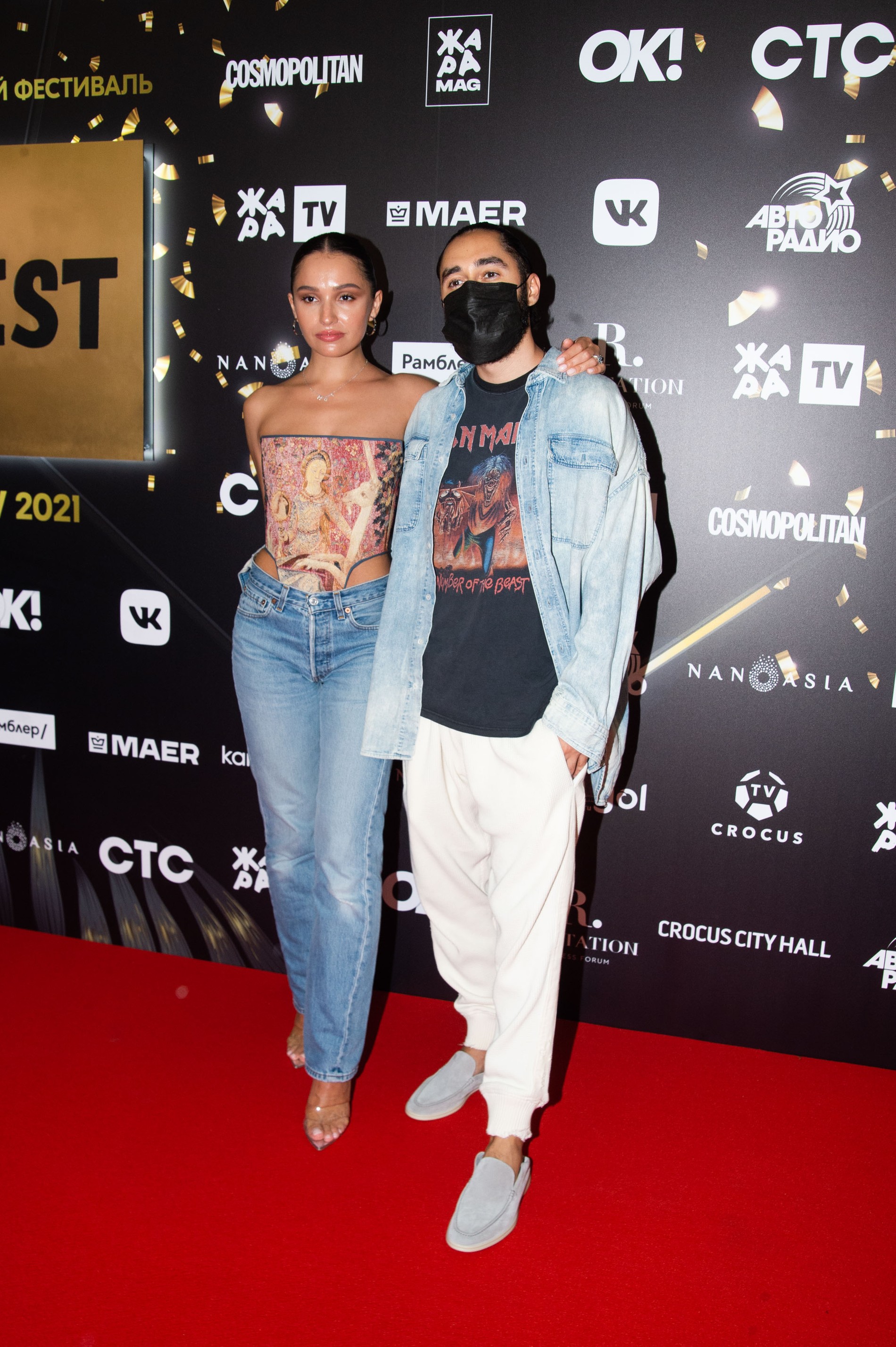 Мот с женой Марией