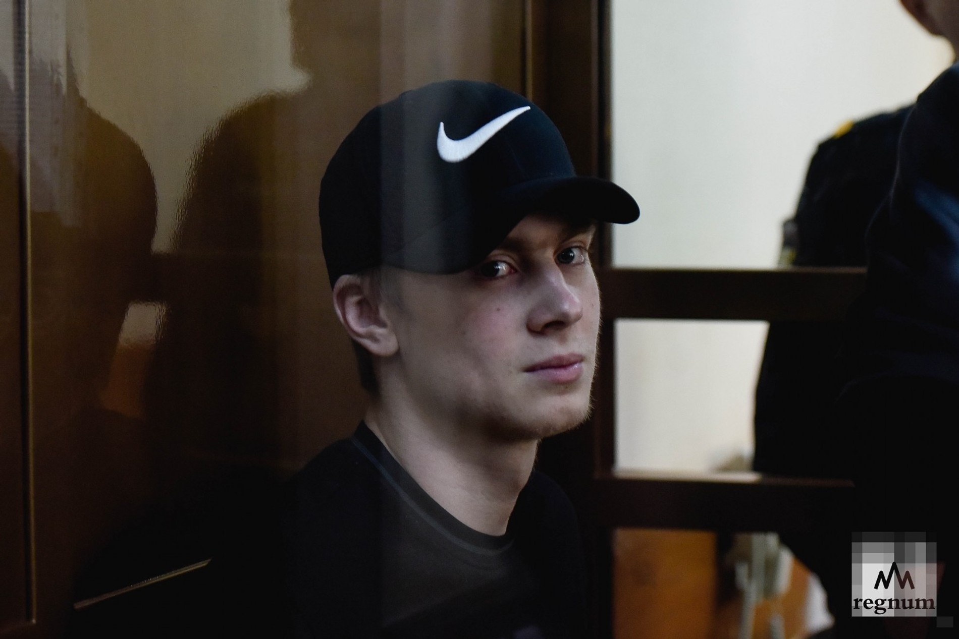 Кирилл Кокорин в зале суда по делу о драке в «Кофемании»