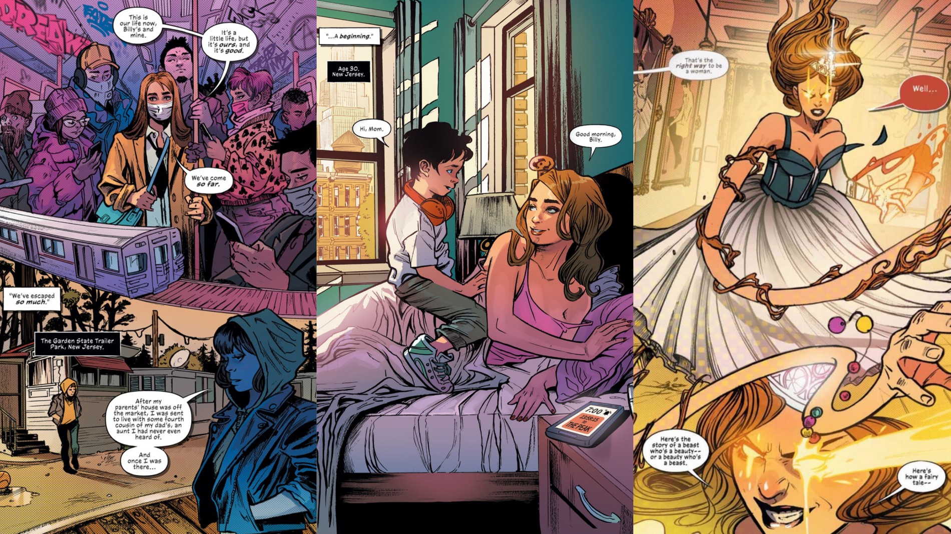 Страницы комикса