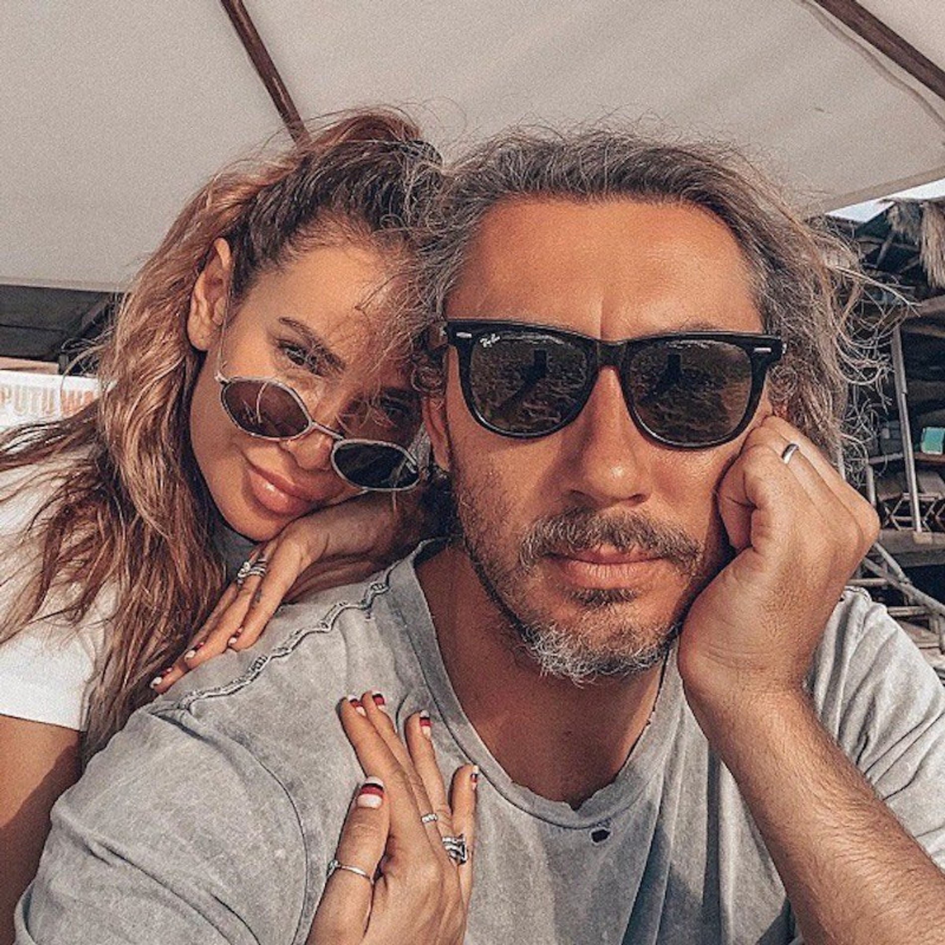 Айза Долматова и Дмитрий Анохин.
Фото: @aizalovasam