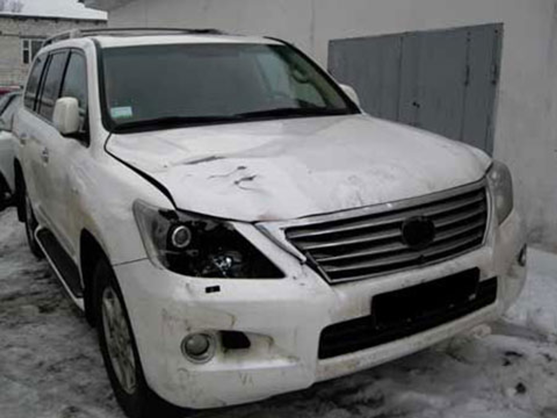 Машина Константина после ДТП