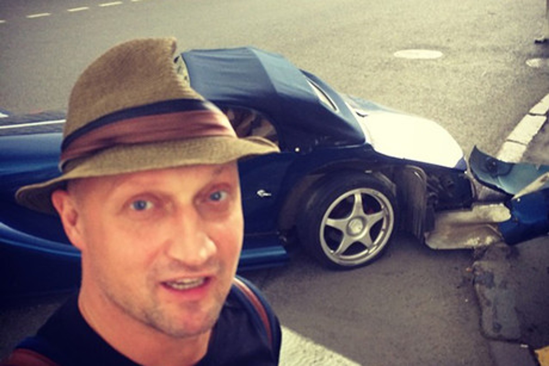 Гоша Куценко после ДТП