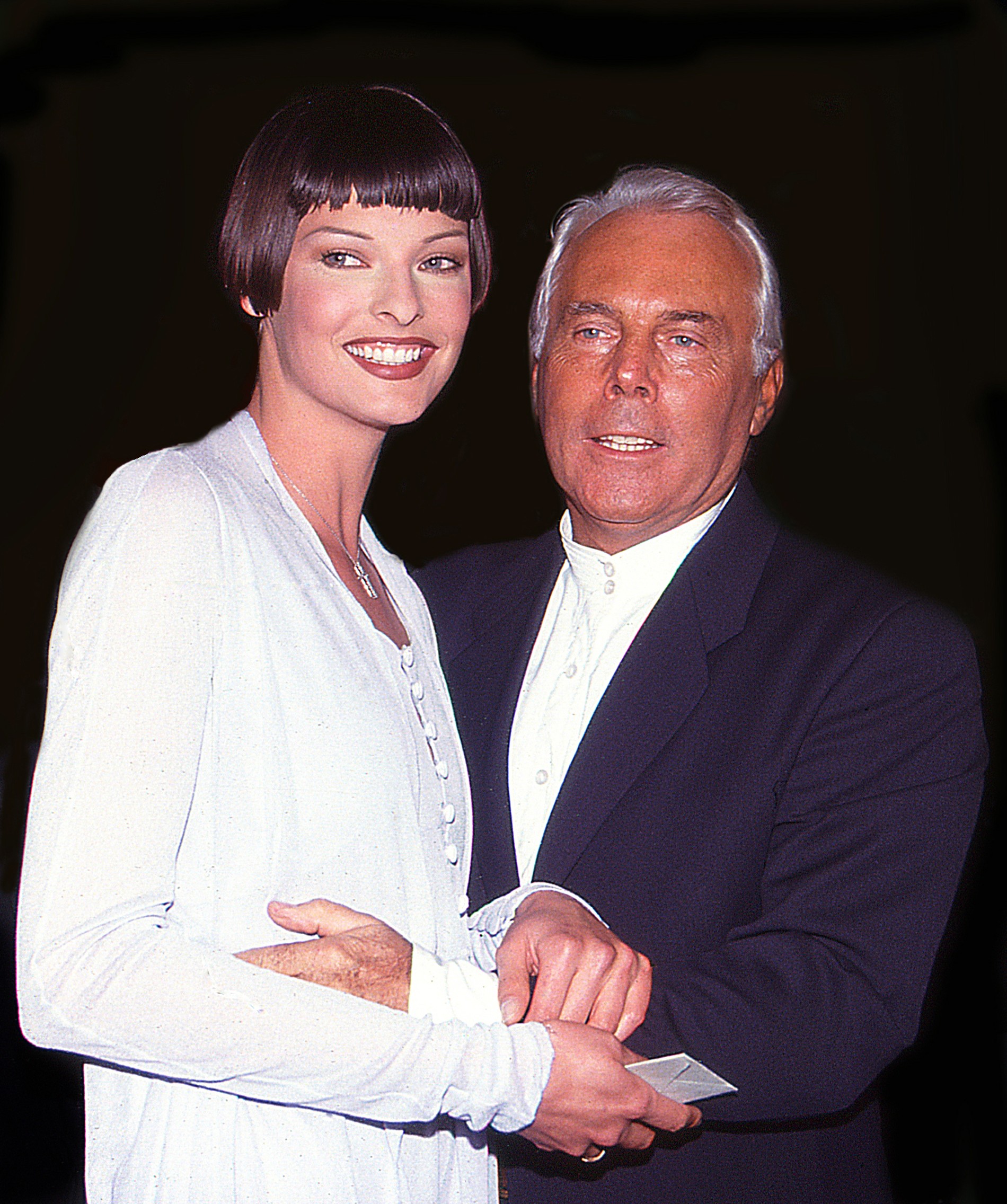 Линда и Джорджио Армани