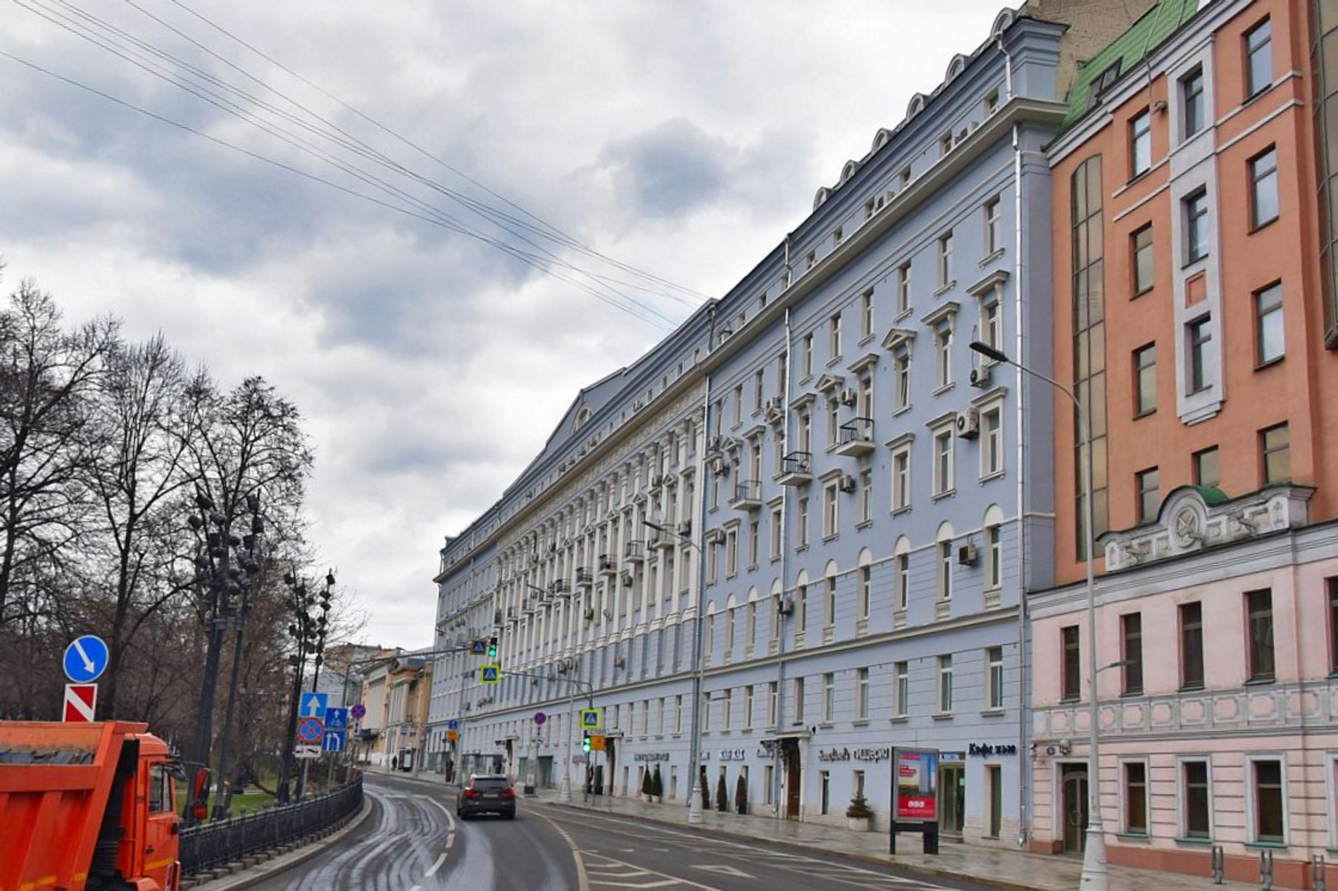 Градский владел помещением 189 кв. м в этом доме на Никитском бульваре