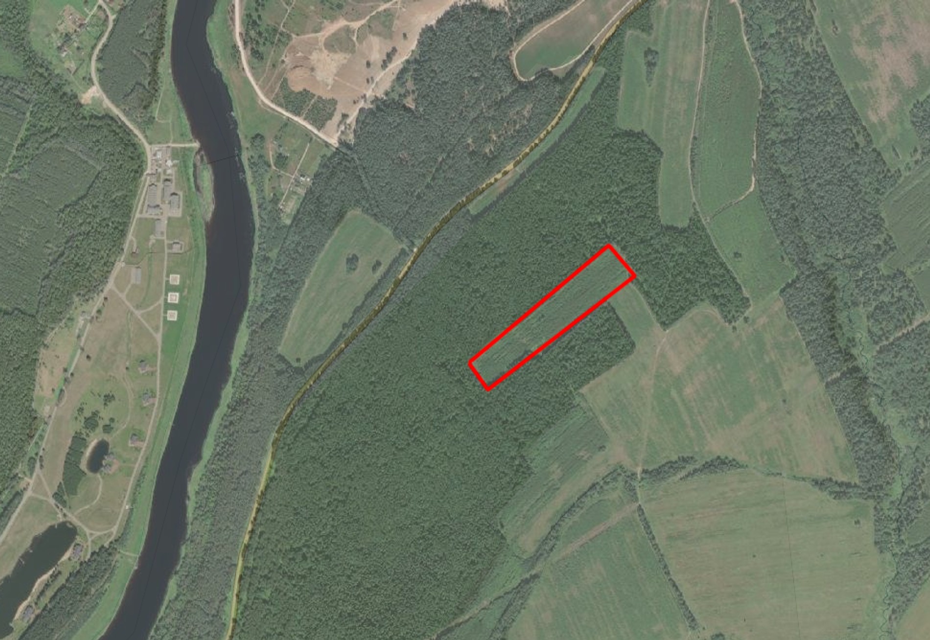 Земельный участок Лепса на реке Волге в Тверской области