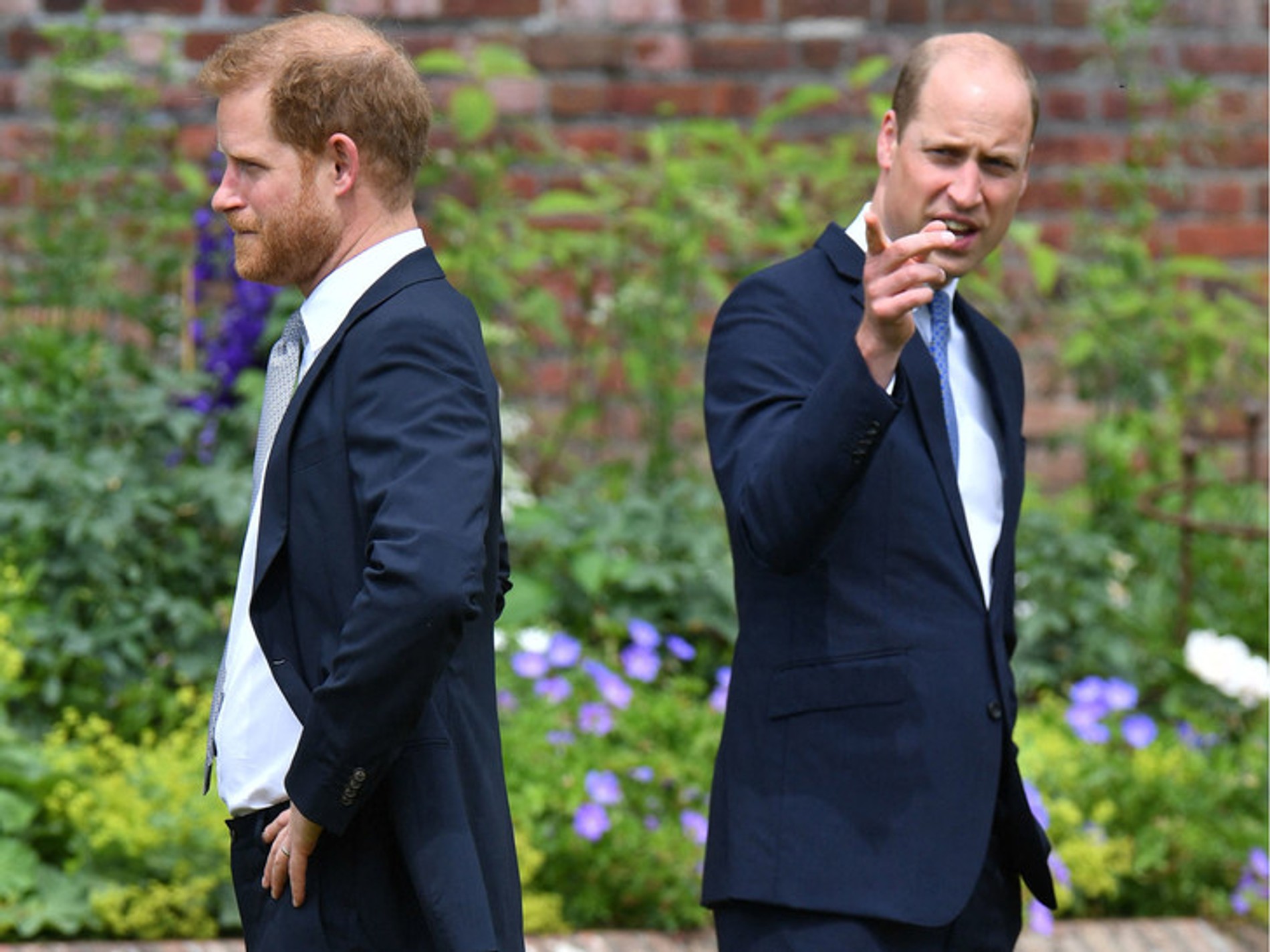 Принц Гарри с братом Уильямом
Фото: Getty Images