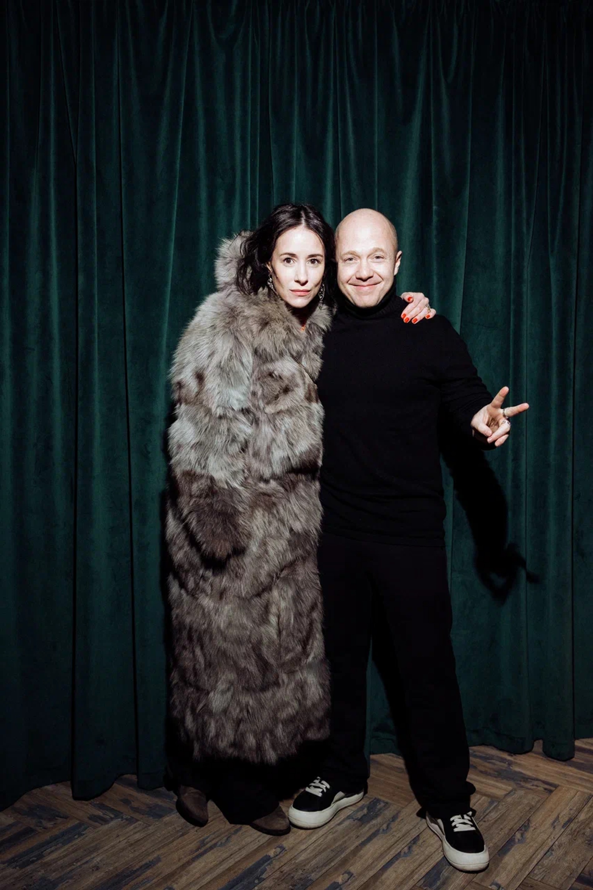 Евгений Стычкин с супругой
Фото: видеосервис START