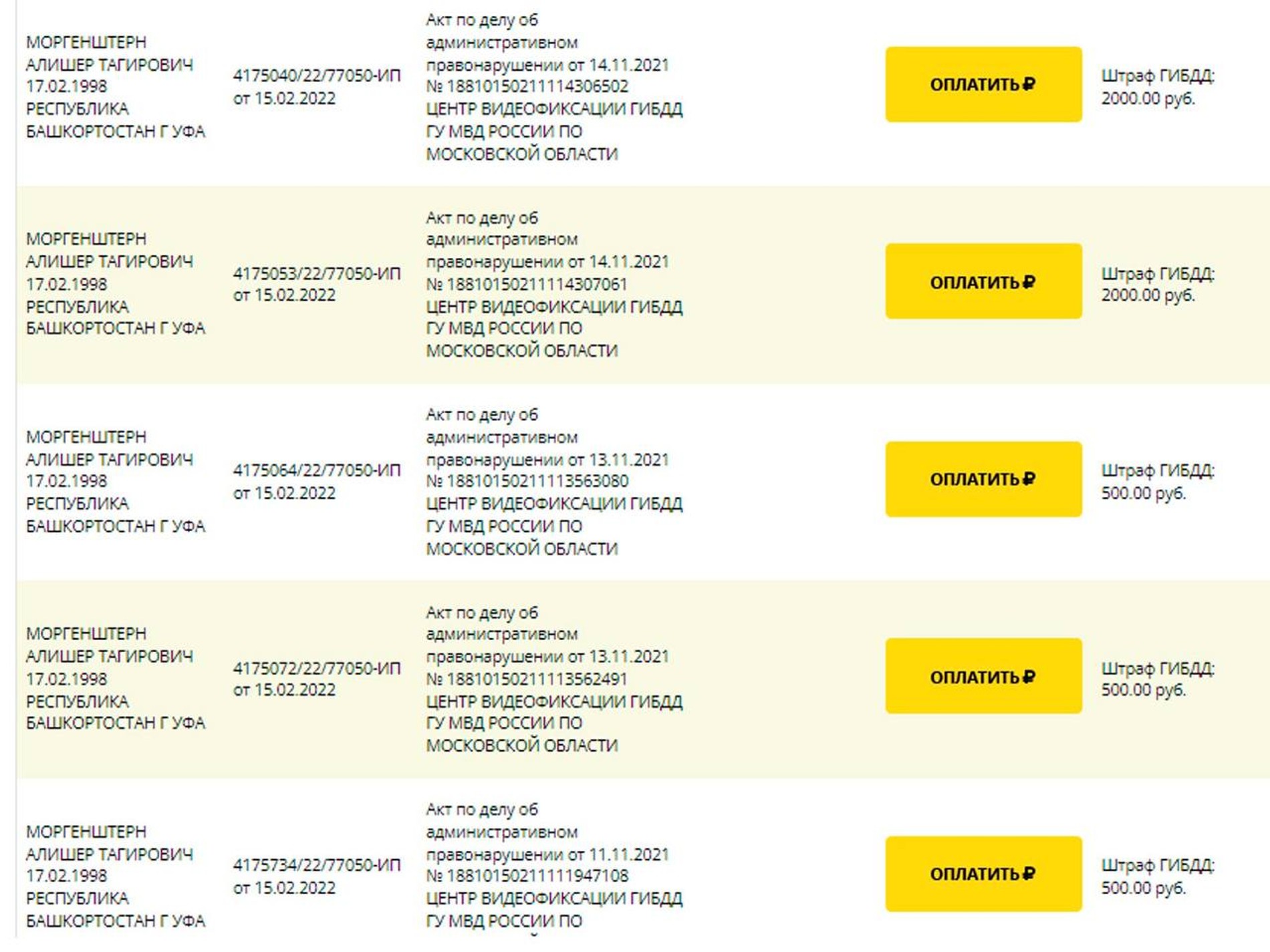 Фото: сайт ФССП