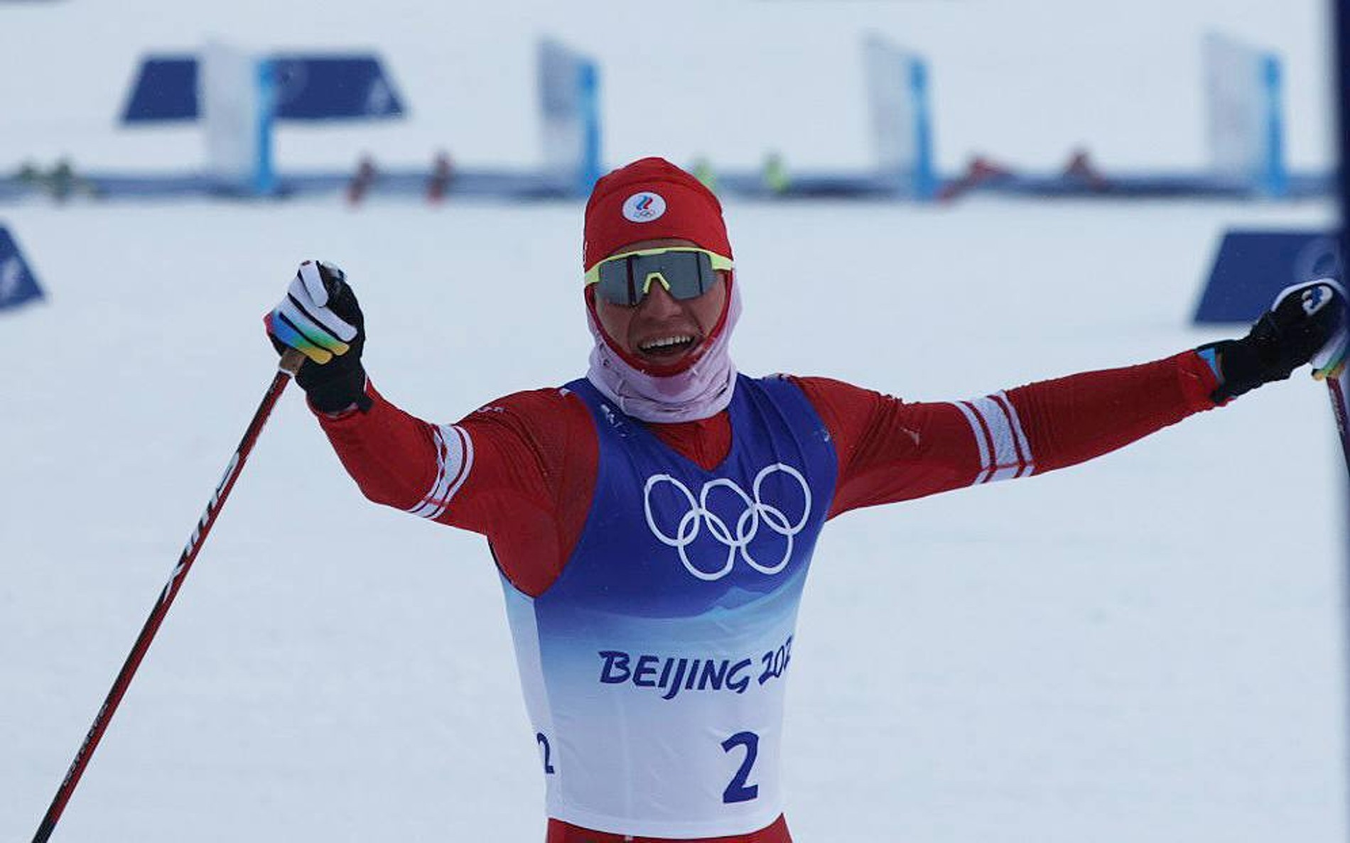 Александр Большунов Олимпийский чемпион