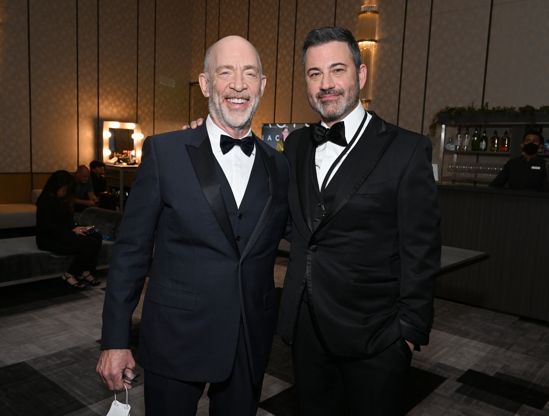 Дж. К. Симмонс и Джимми Киммел
Фото: Getty Images