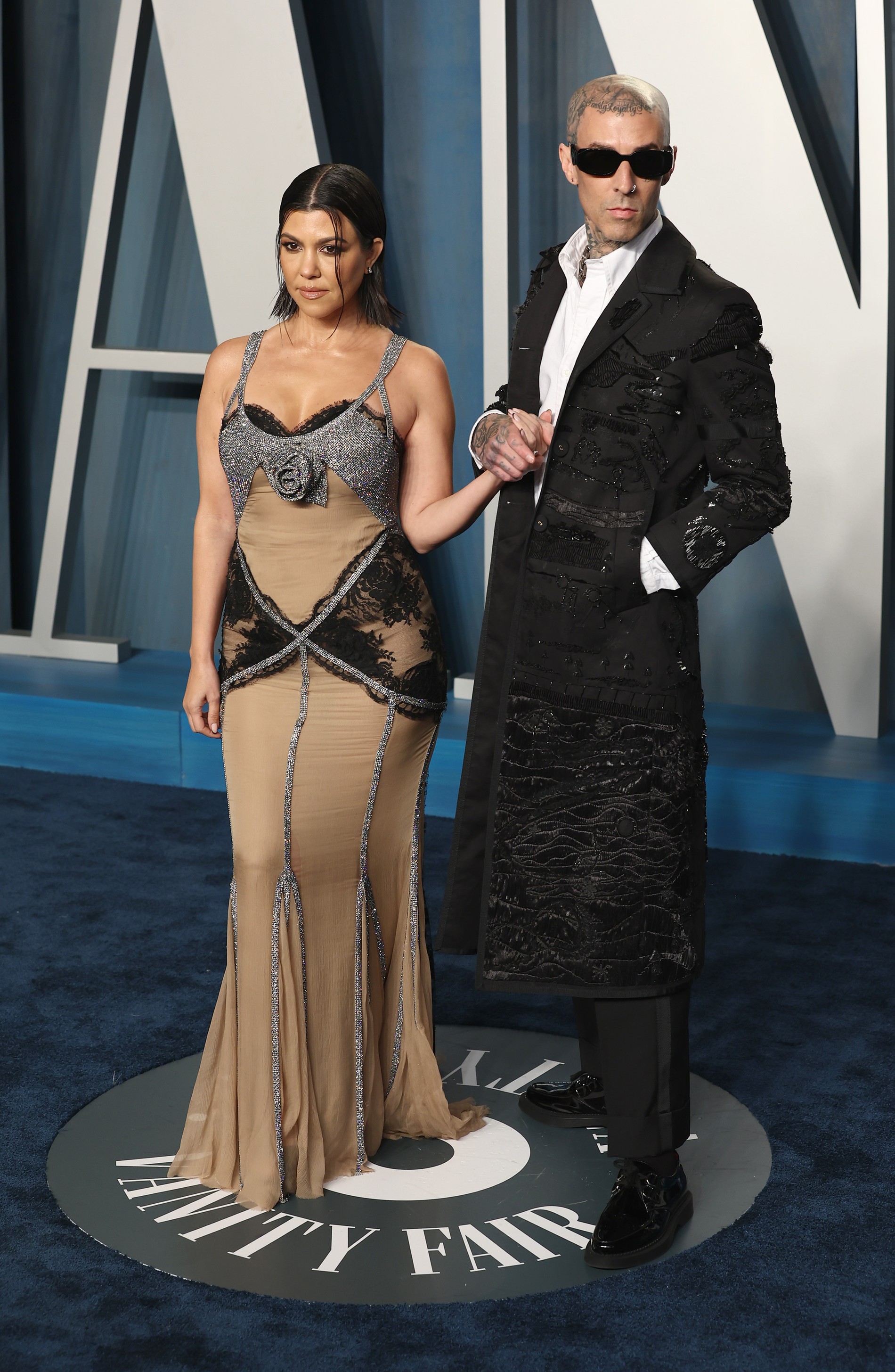 Кортни Кардашьян и Трэвис Бейкер