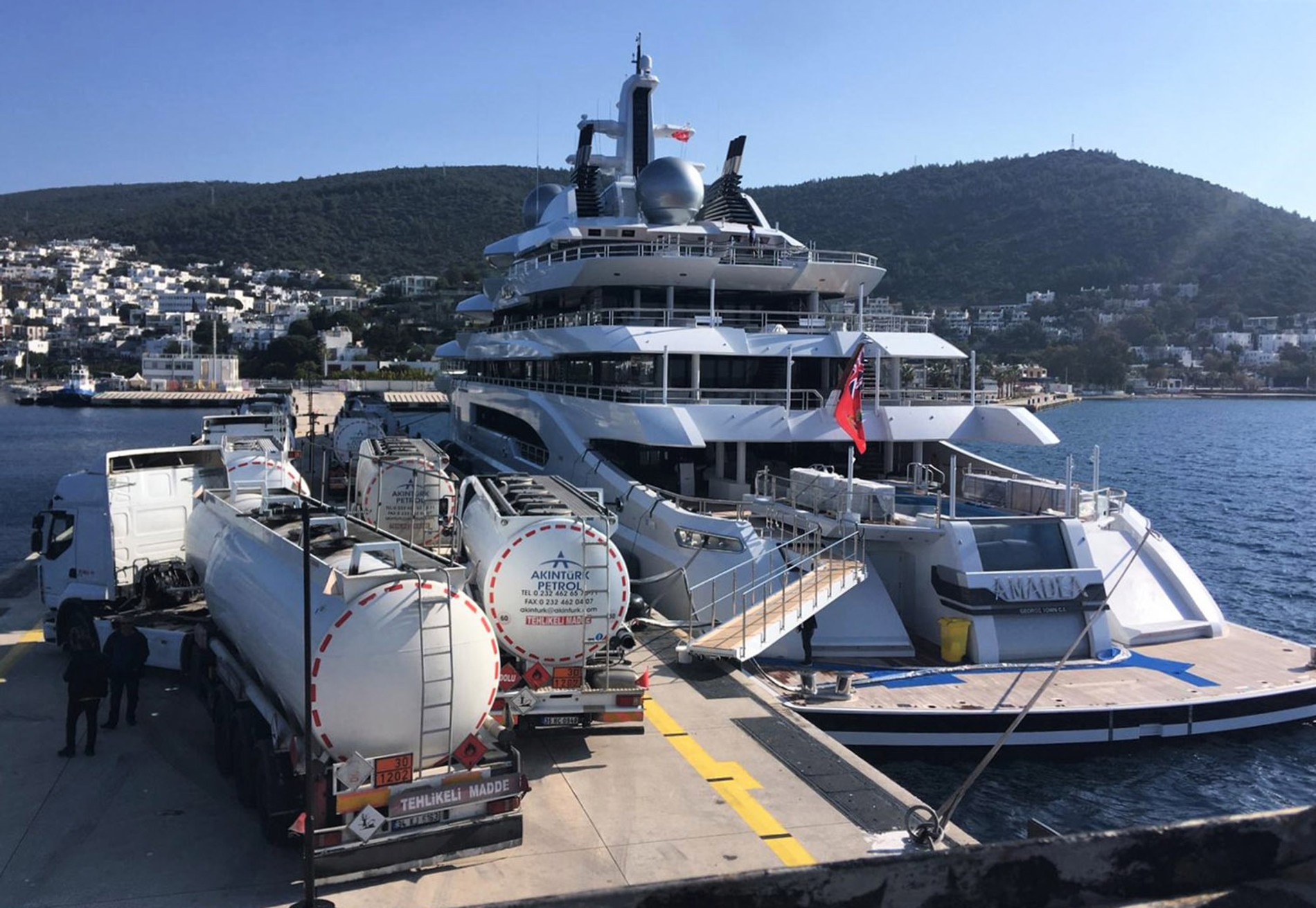 Яхта Amadea
Фото: Getty Images