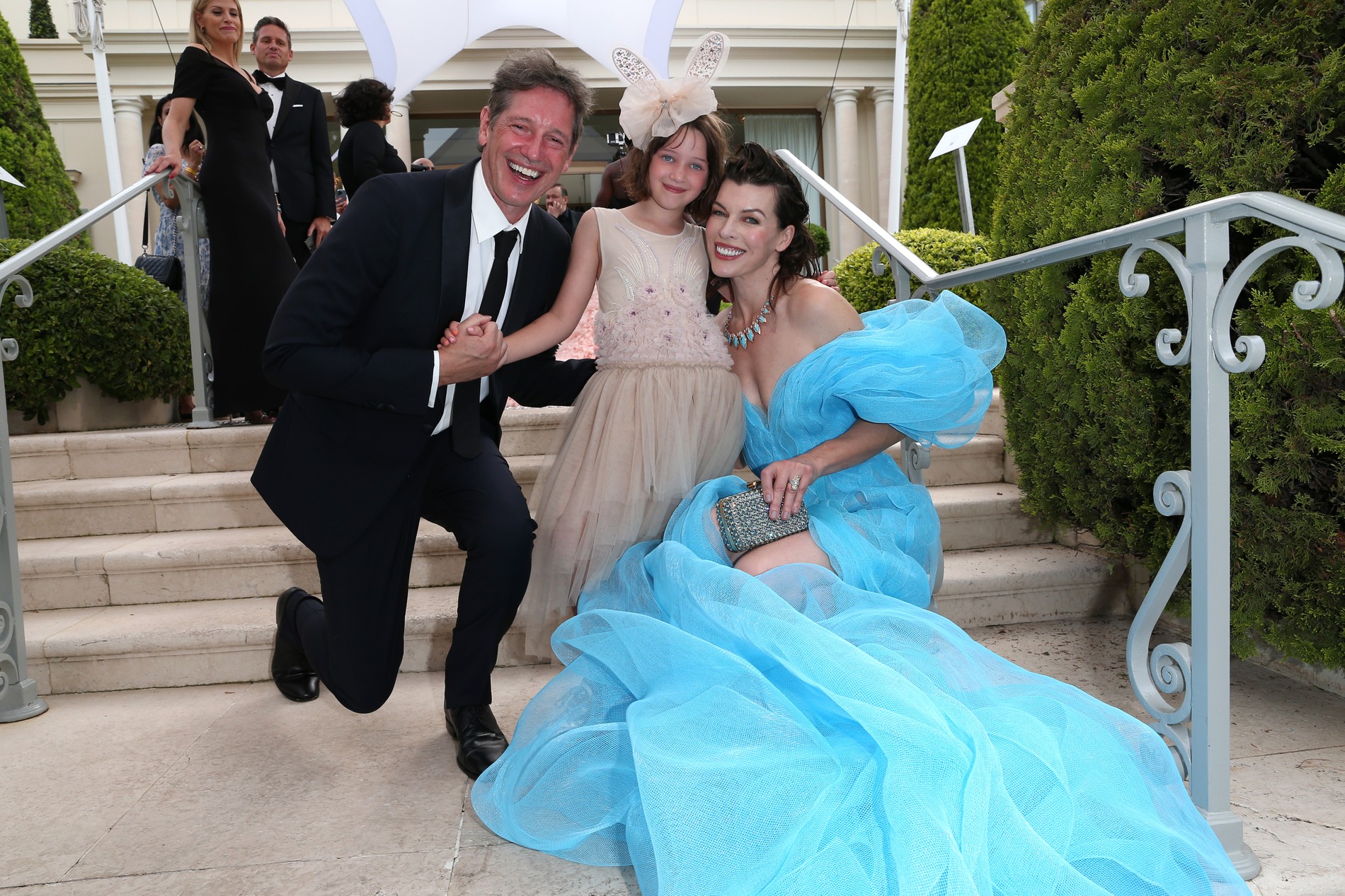 Милла и Пол с дочерью Дашиэль
Фото © Getty Images