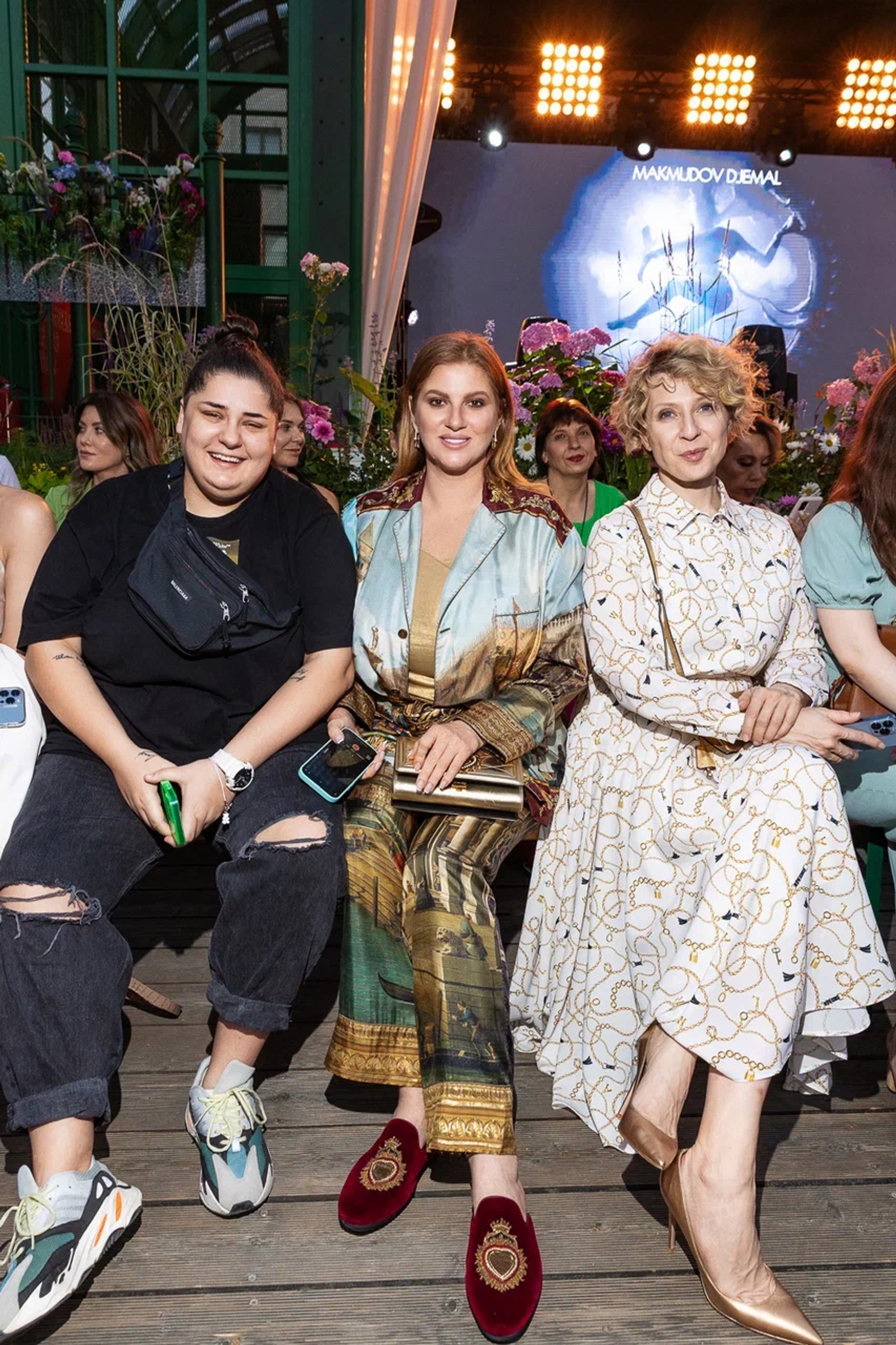 Гости показа Джемала Махмудова