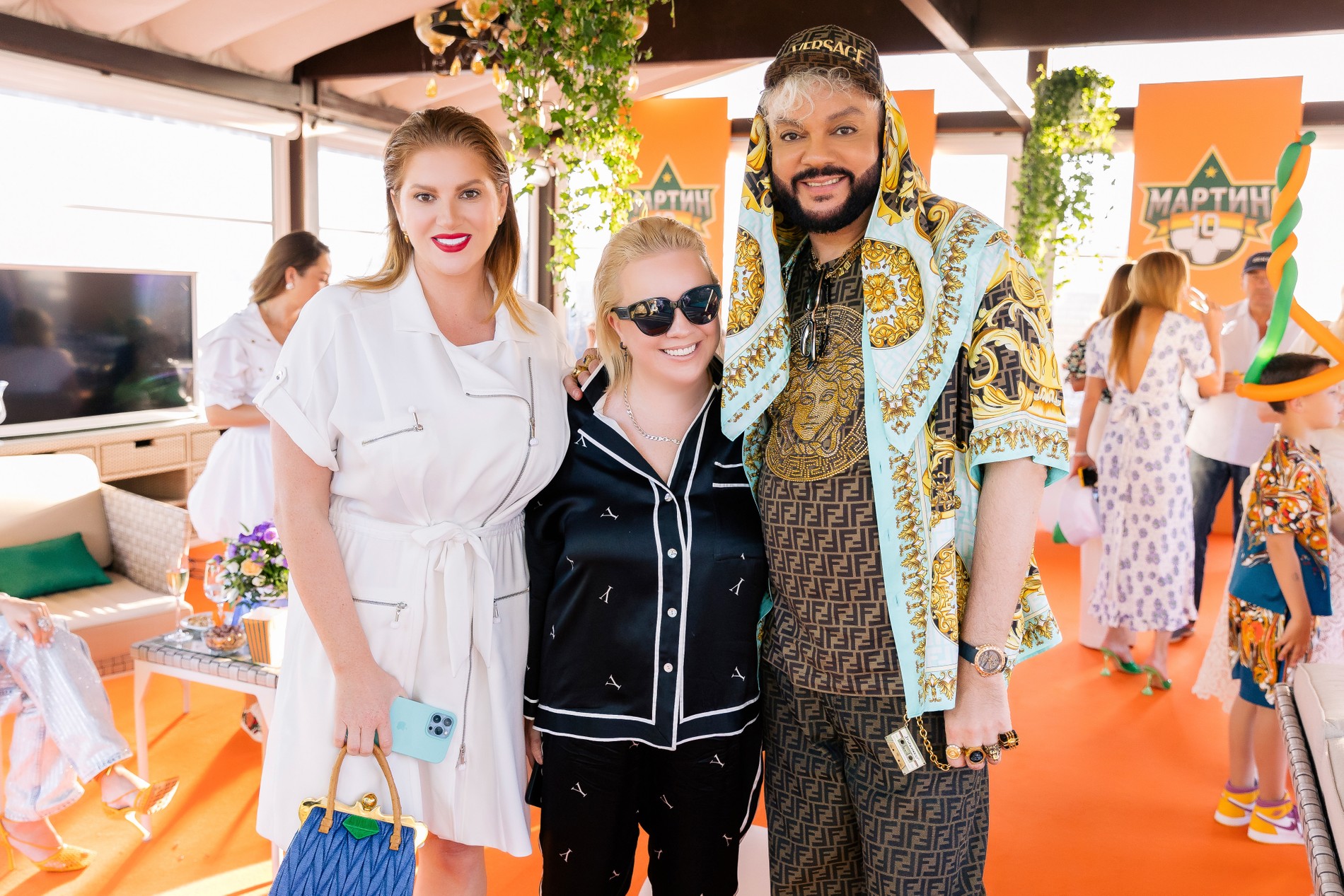 Инна Тлиашинова, Алена Жигалова и Филипп Киркоров
Фото: пресс-служба