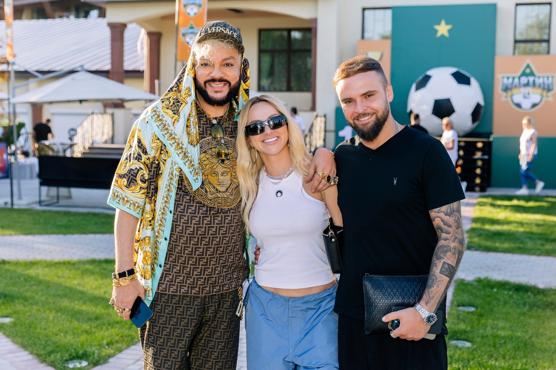 Филипп Киркоров и Анна Асти с мужем
Фото: пресс-служба