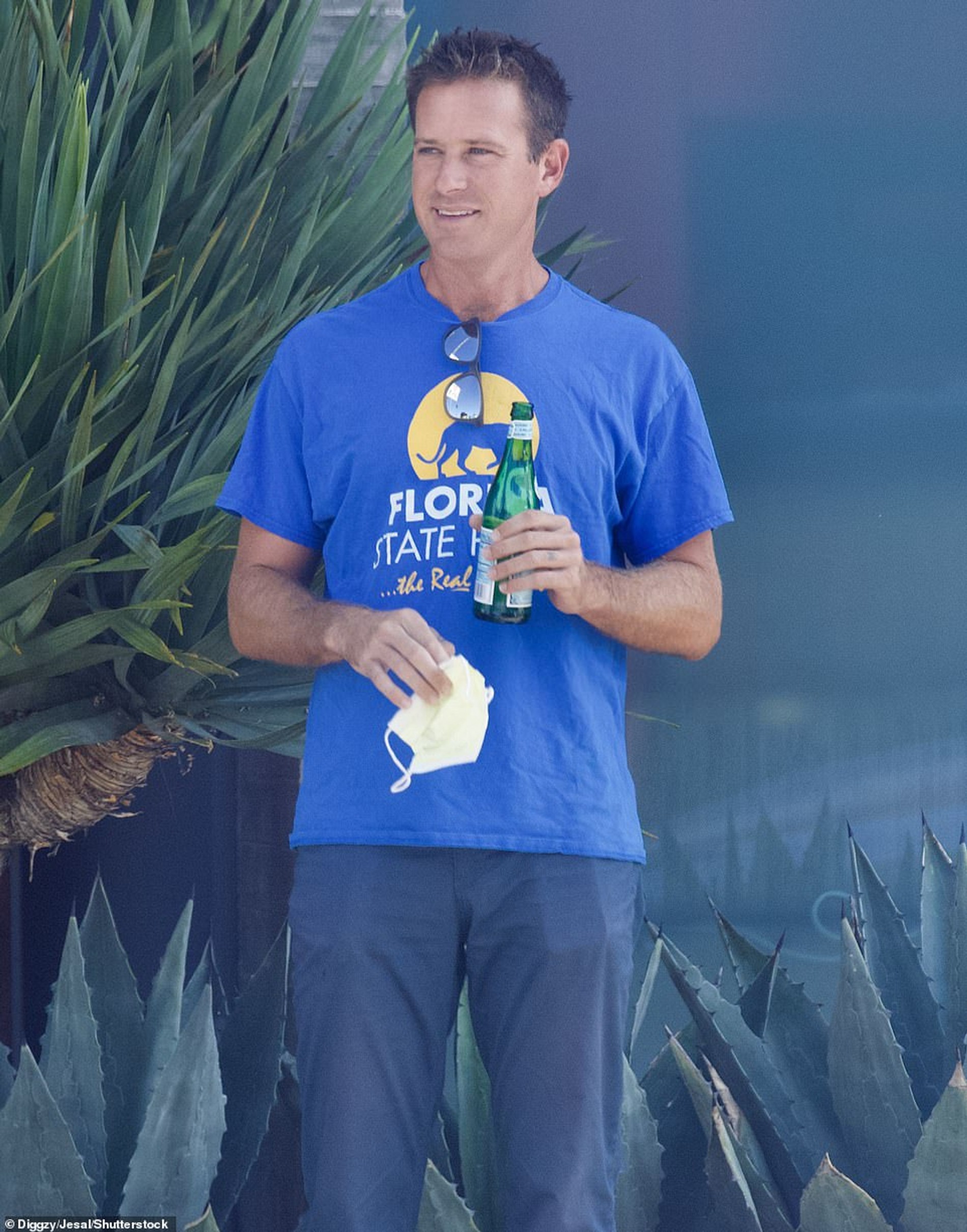 Фото: Daily Mail
Арми Хаммер в Лос-Анджелесе