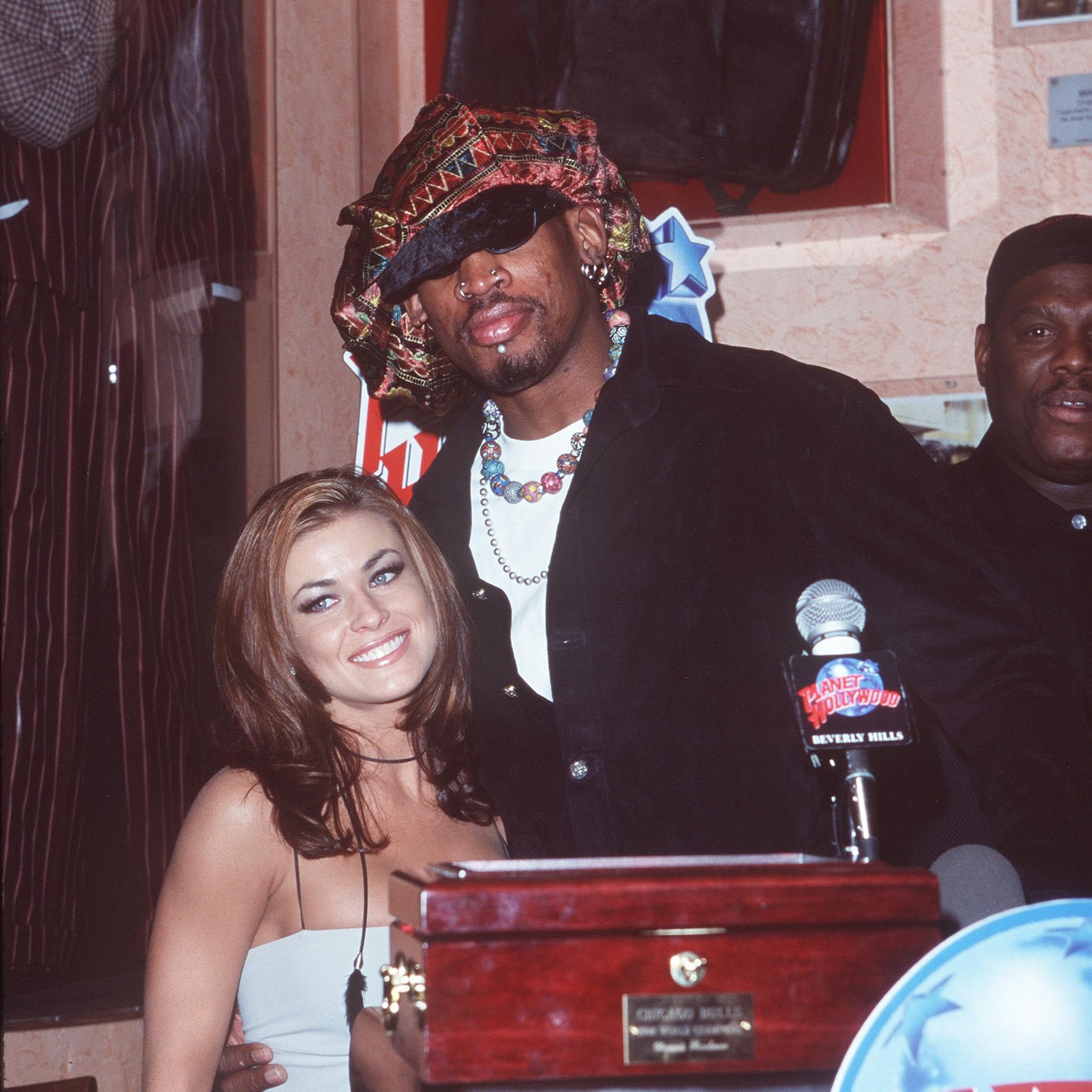 Кармен Электра и Деннис Родман
Фото: Getty Images