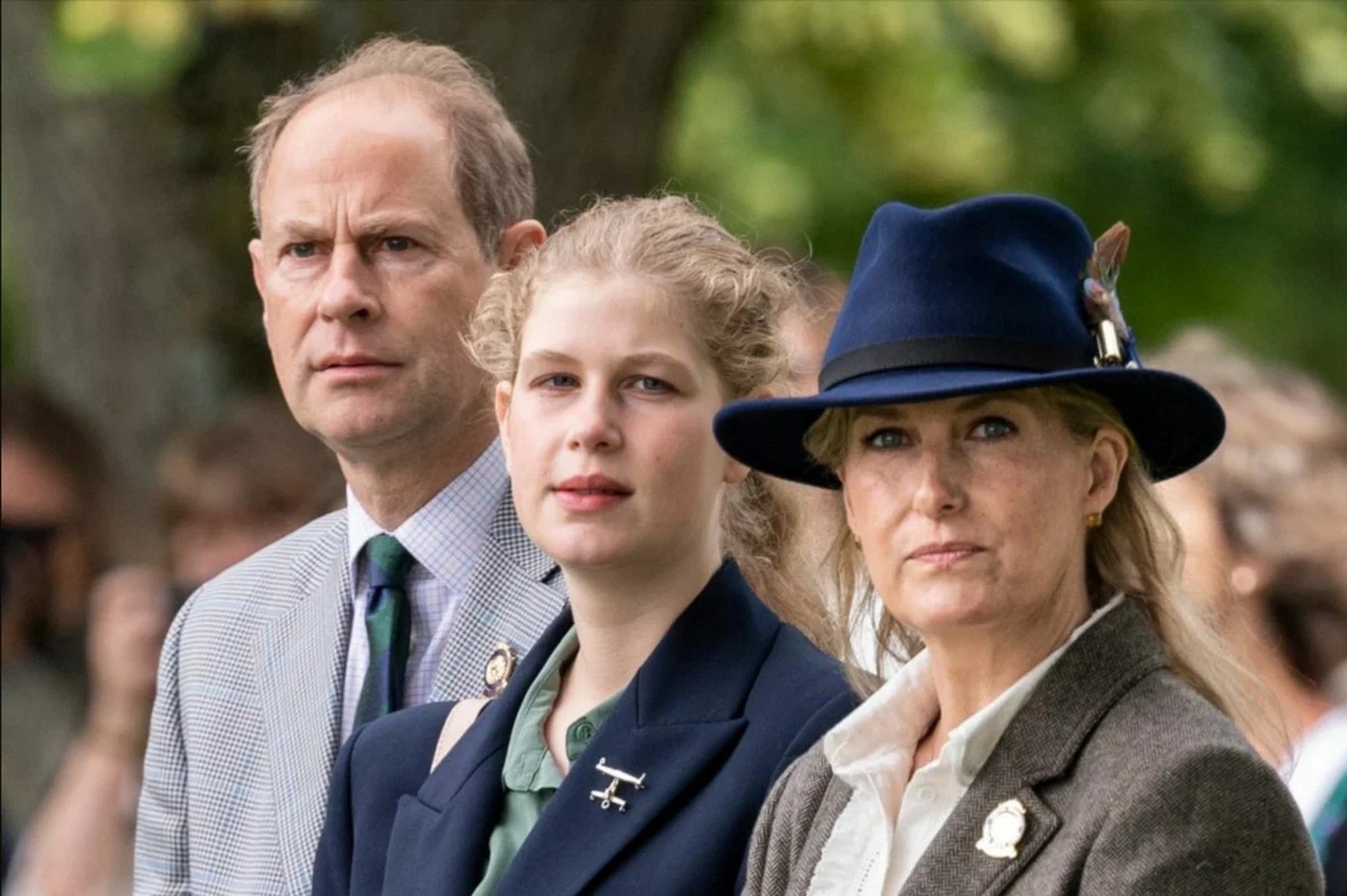 Леди Луиза Виндзор с родителями
Фото: Getty Images