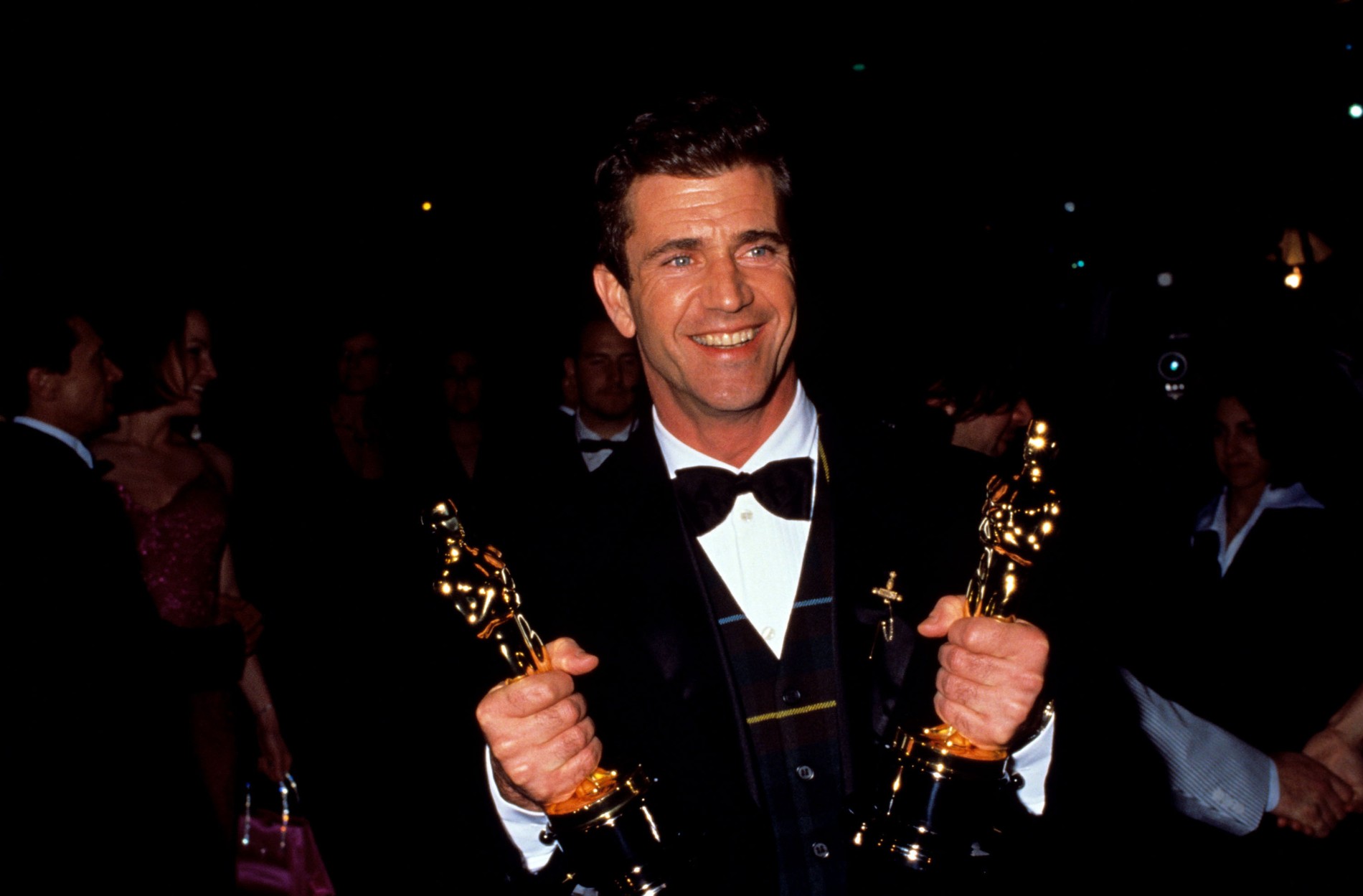 Мэл Гибсон на «Оскаре» в 1996 году