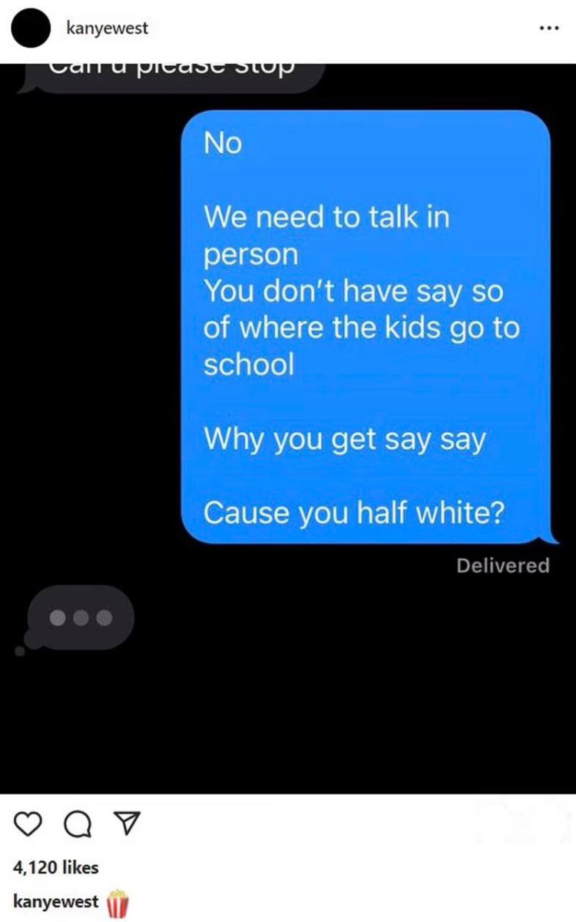 Фото: Инстаграм (запрещен в РФ) Канье Уэста