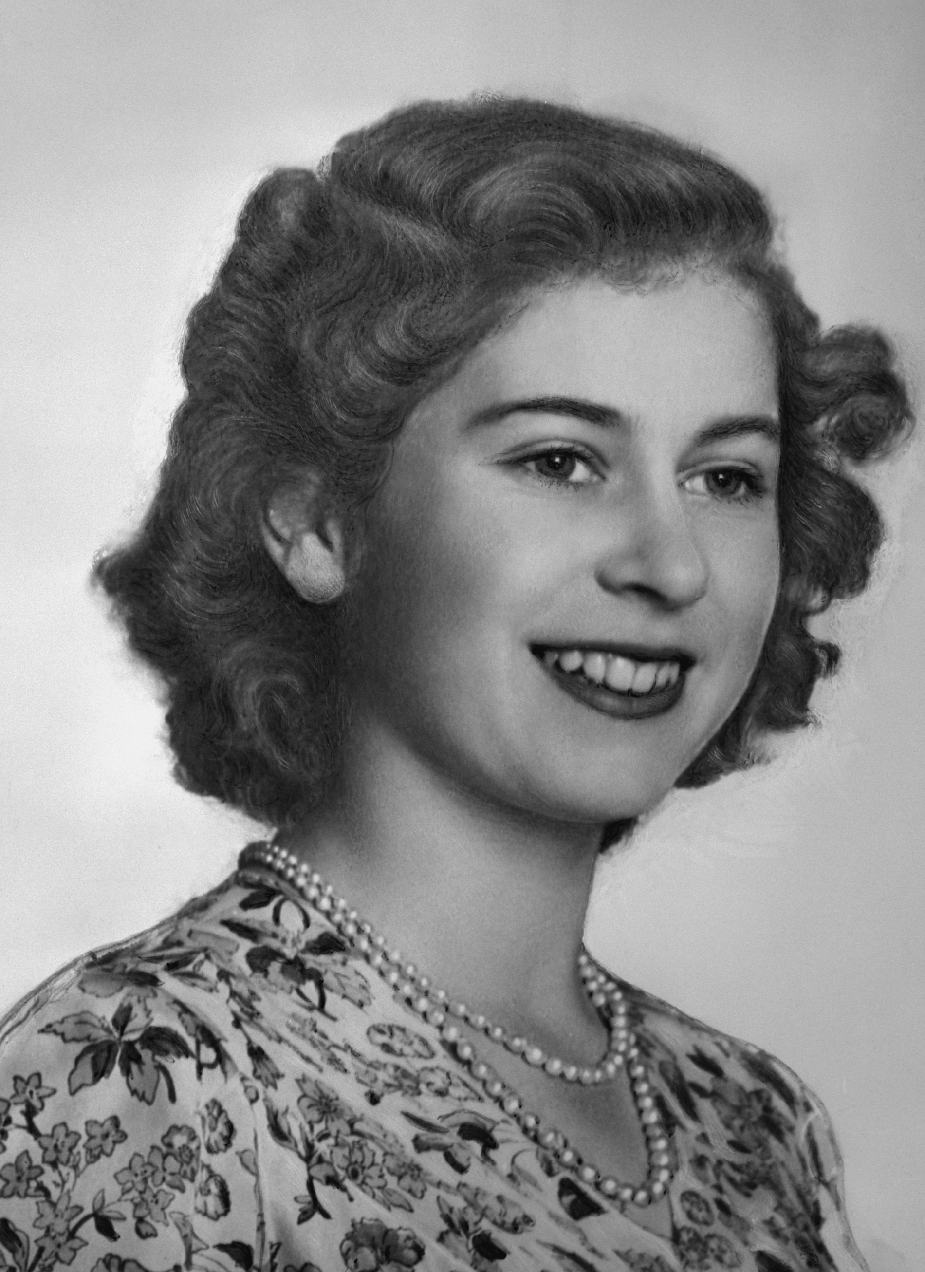 18-летняя принцесса Елизавета, 1944 г.