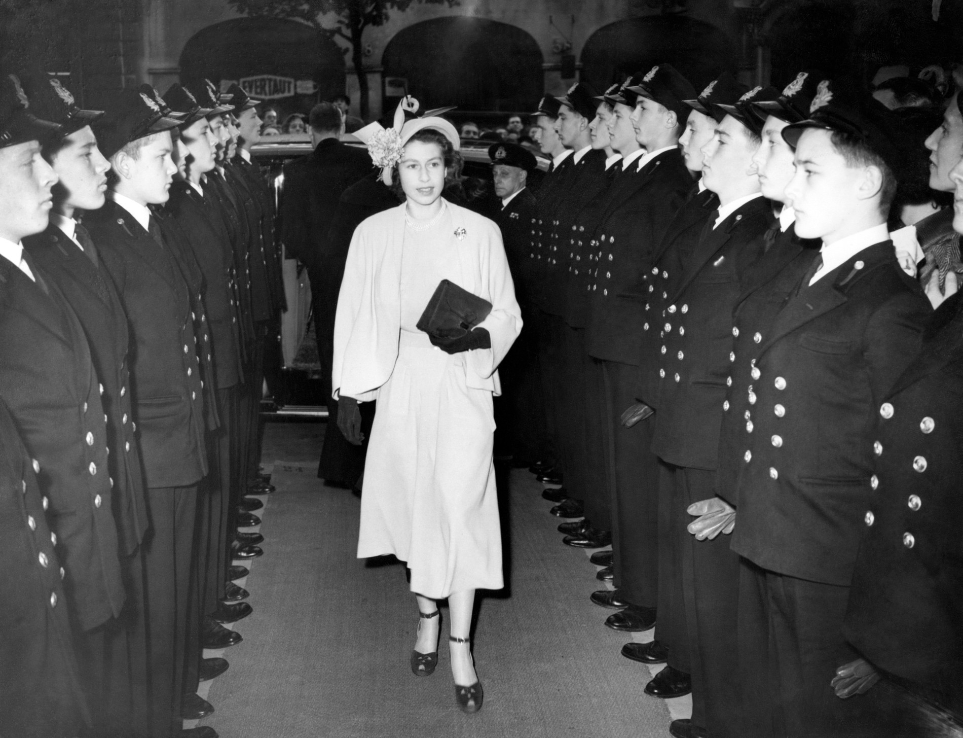 Елизавета на приеме.