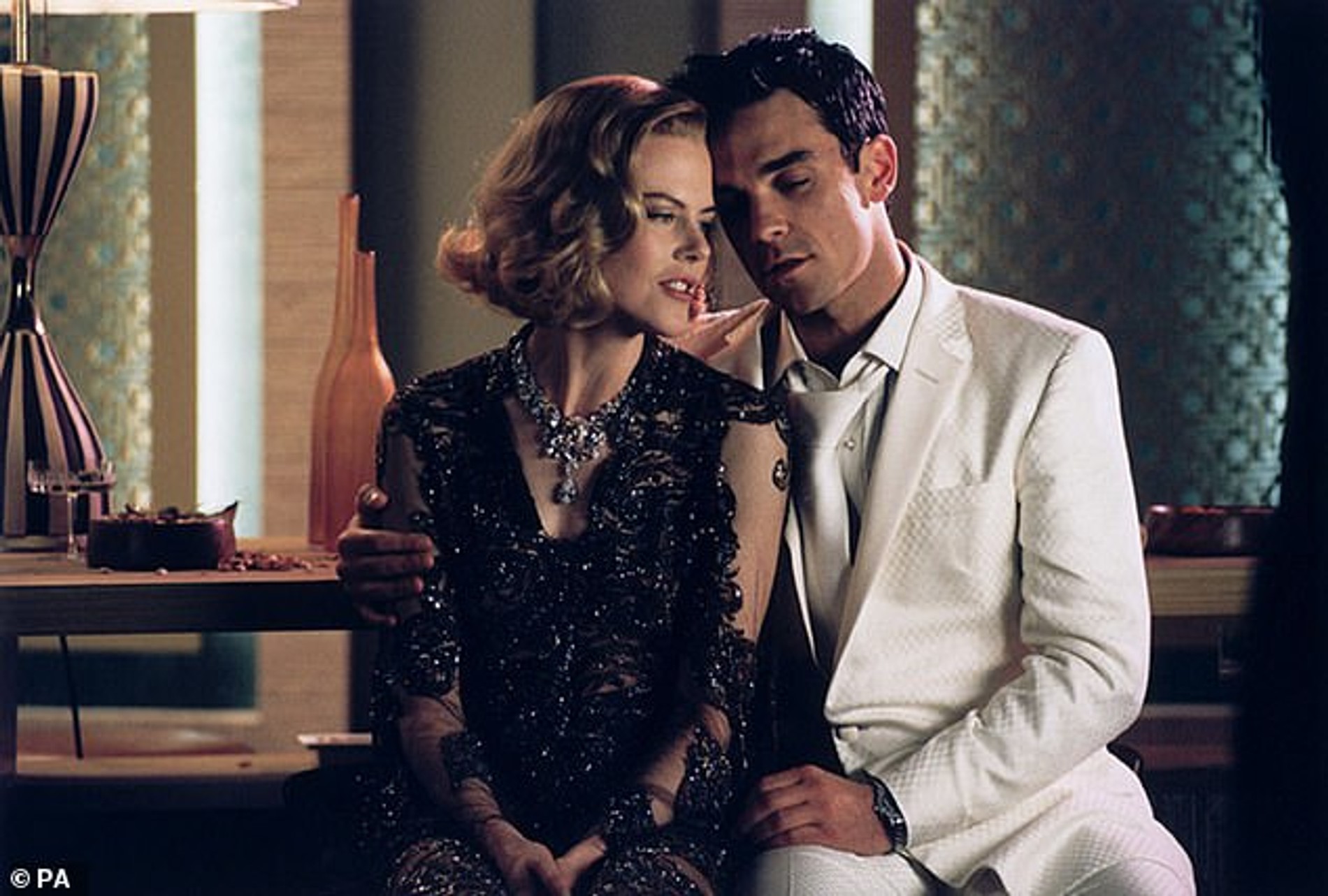 Николь Кидман и Робби Уильямс
Фото: PA