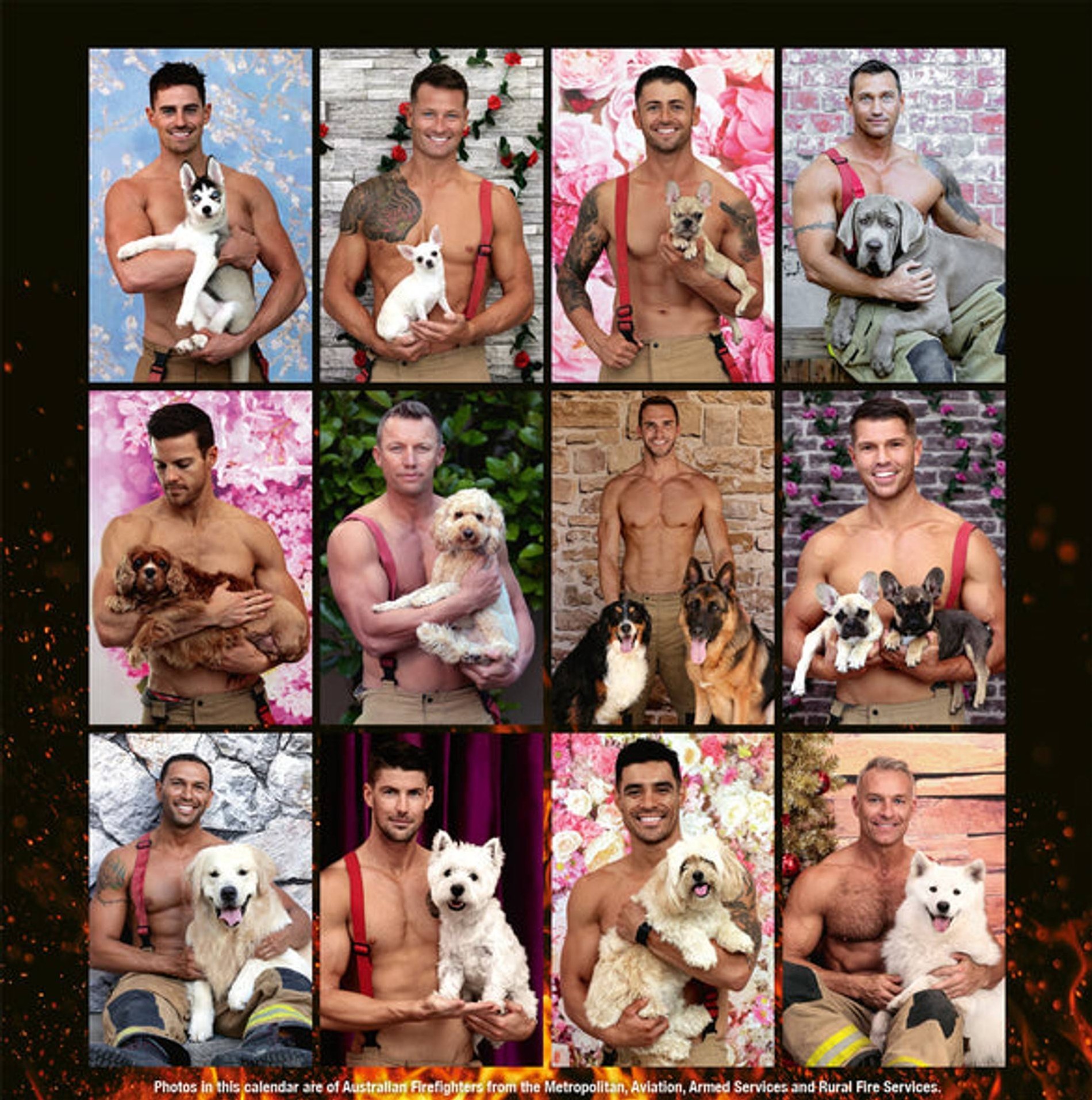 Фото: AUSTRALIAN FIREFIGHTERS CALENDAR