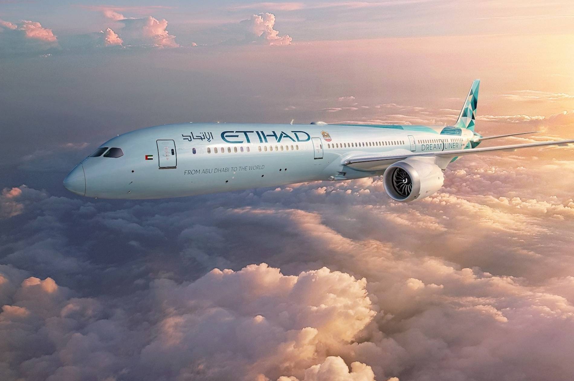 Etihad готовит первый необычный полет