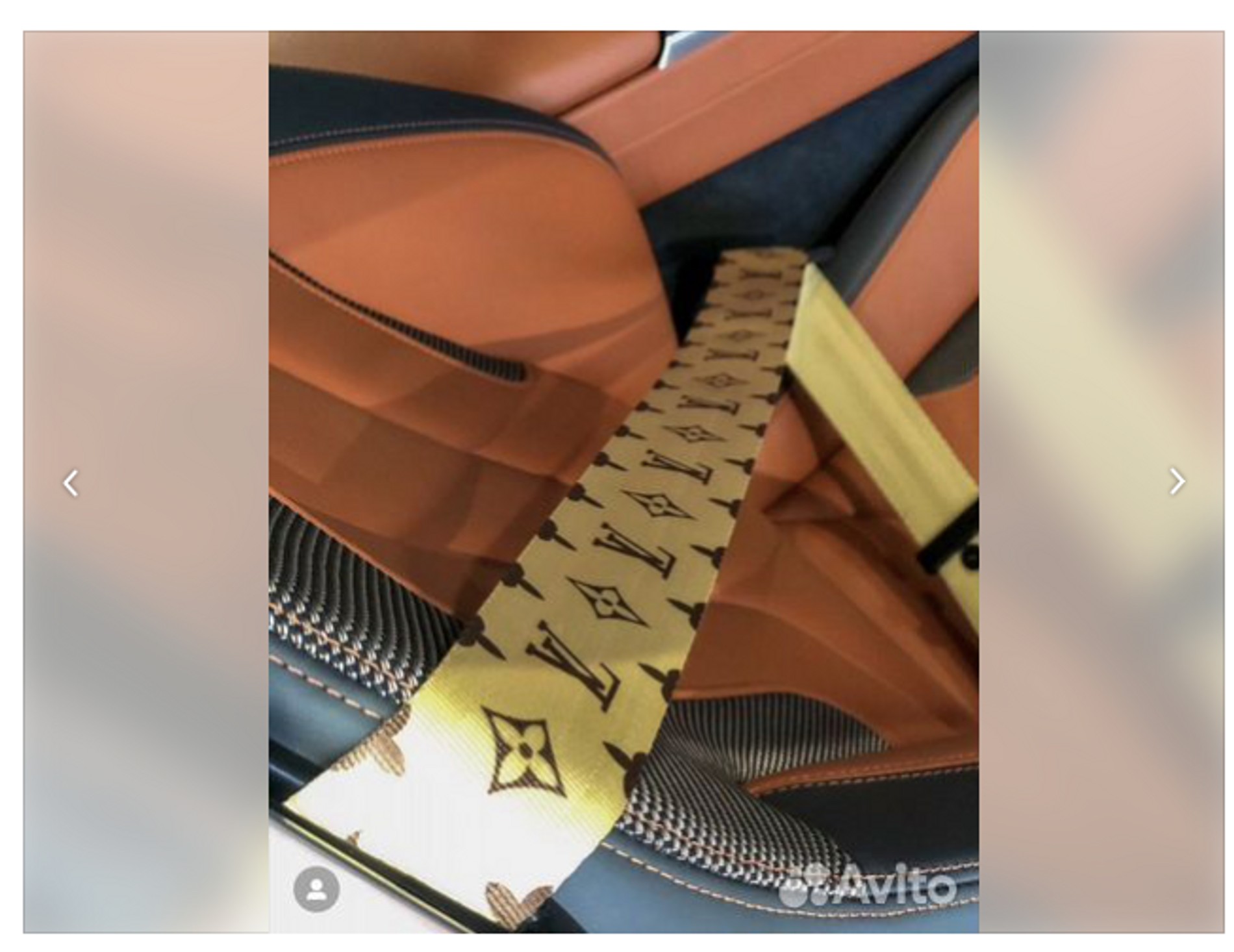 Ремни безопасности в машине Элджея
Фото: Авито