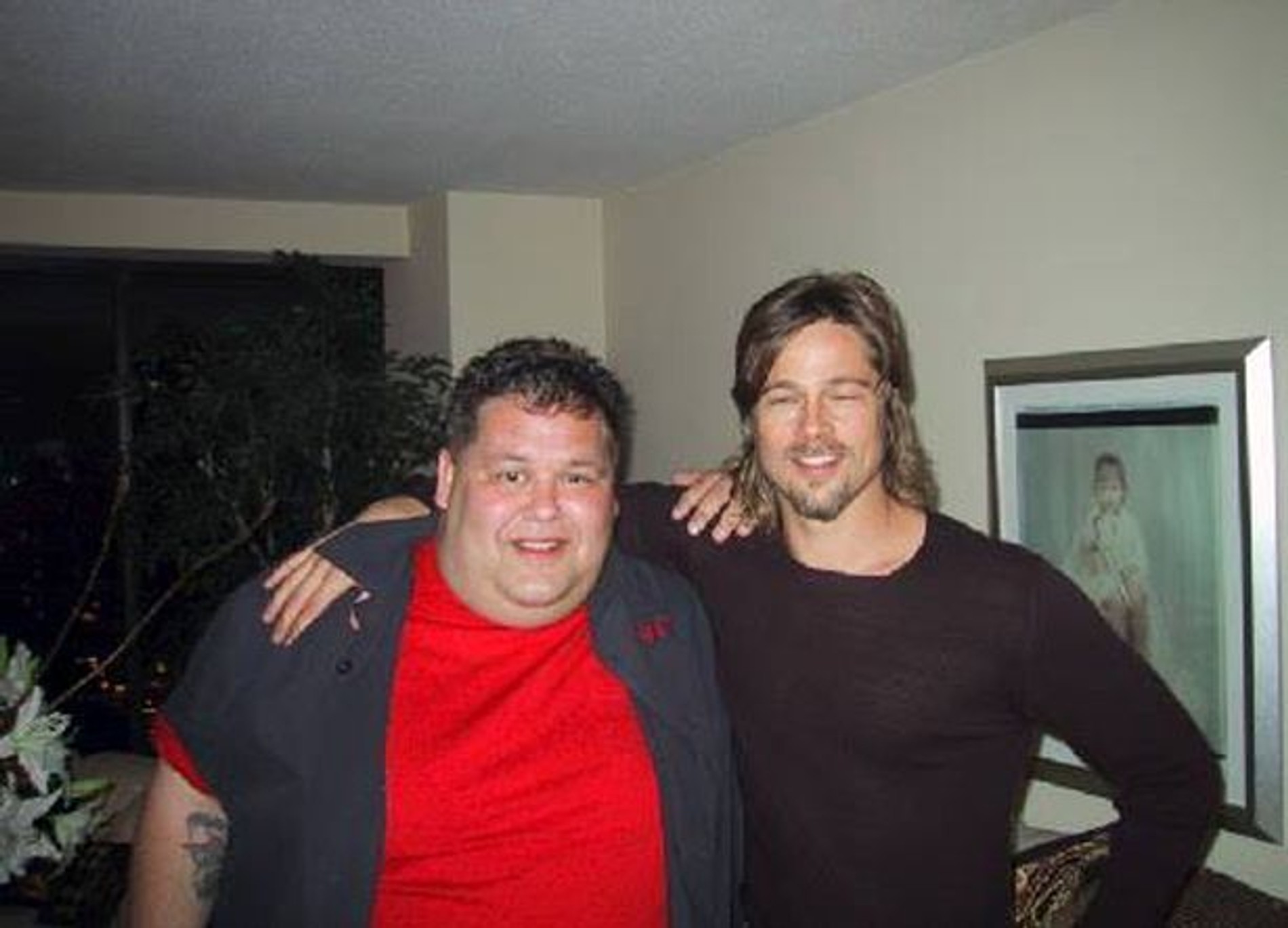 Рон Бард и Брэд Питт. Фото: социальные сети