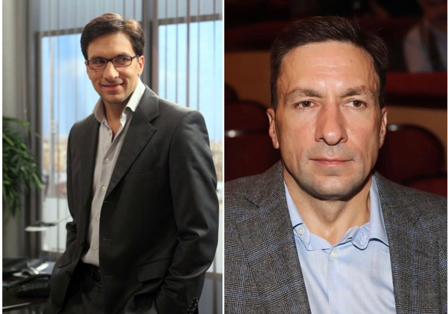 Григорий Антипенко тогда и сейчас. Фото: фан-группа / издание Экспресс газета