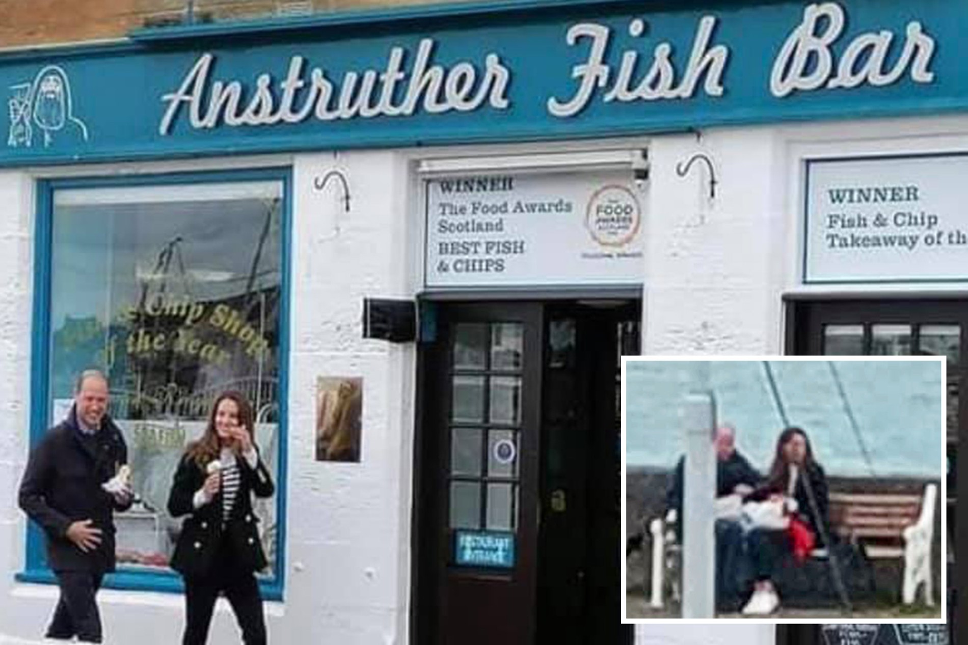 Уильям и Кейт с рыбой своей мечты
Фото: Getty Images