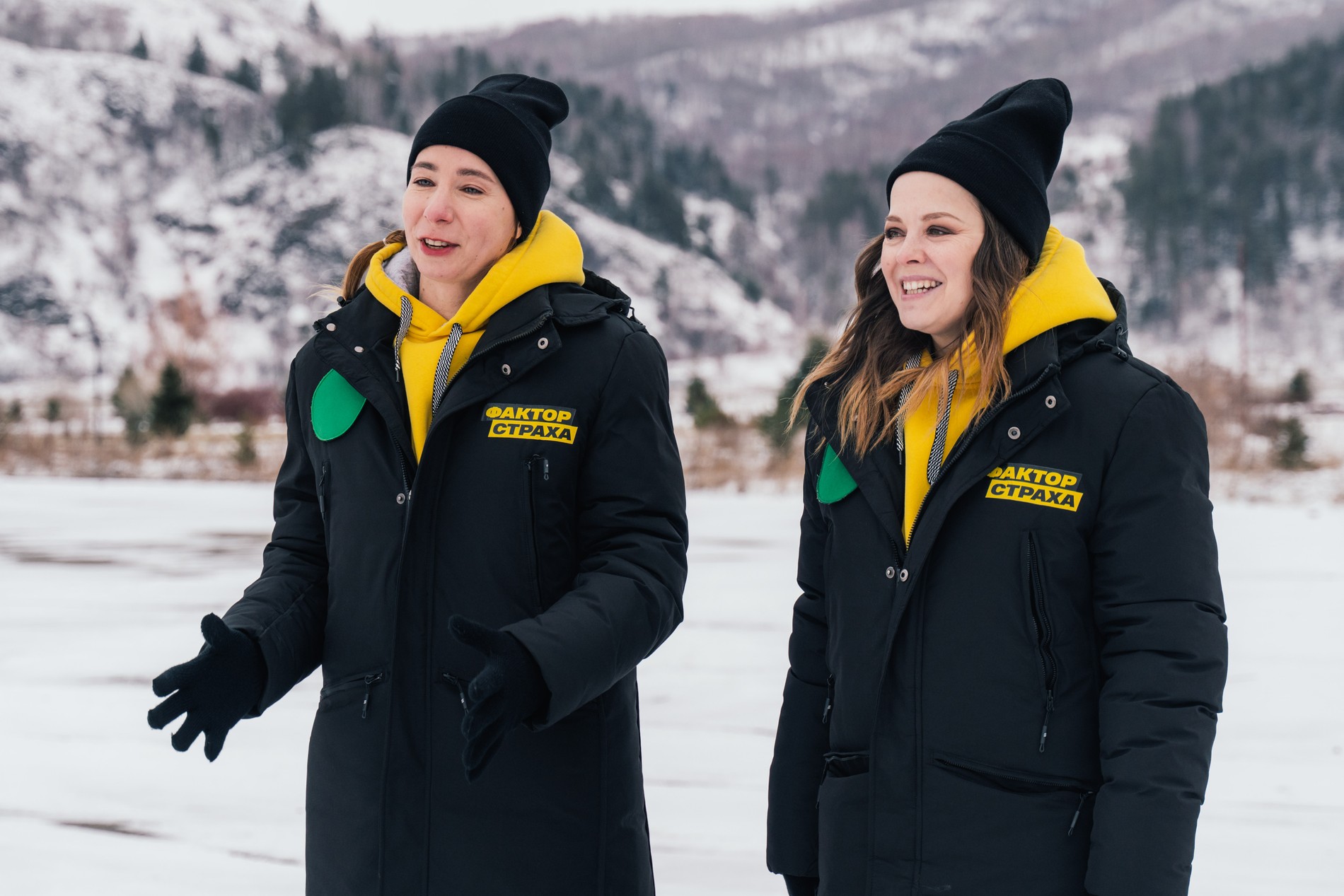 Наталия со своим фитнес-тренером на шоу «Фактор страха»
Фото: «ВайТ Медиа» для Super